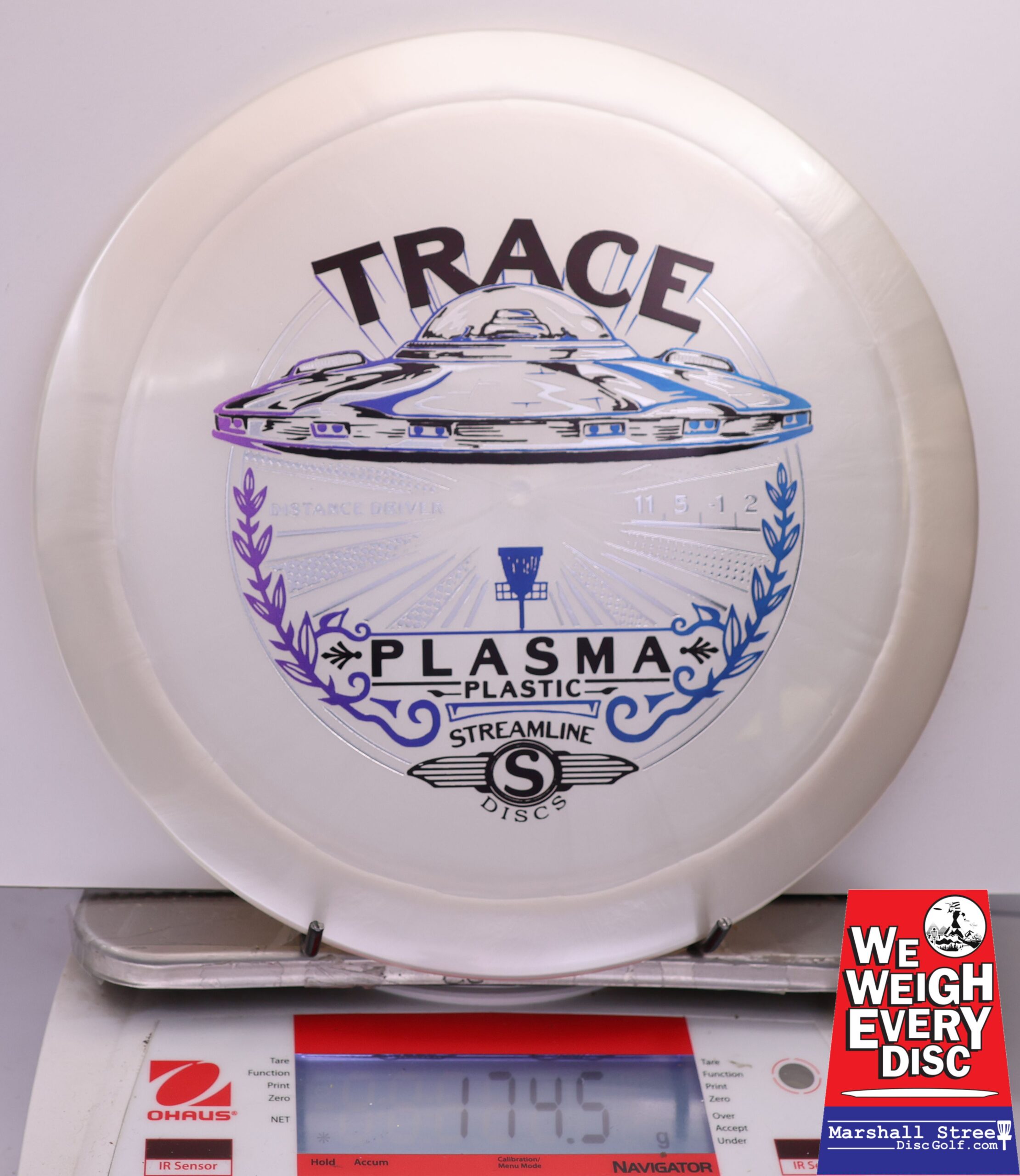 456875 Plasma Trace - #837 White, 175