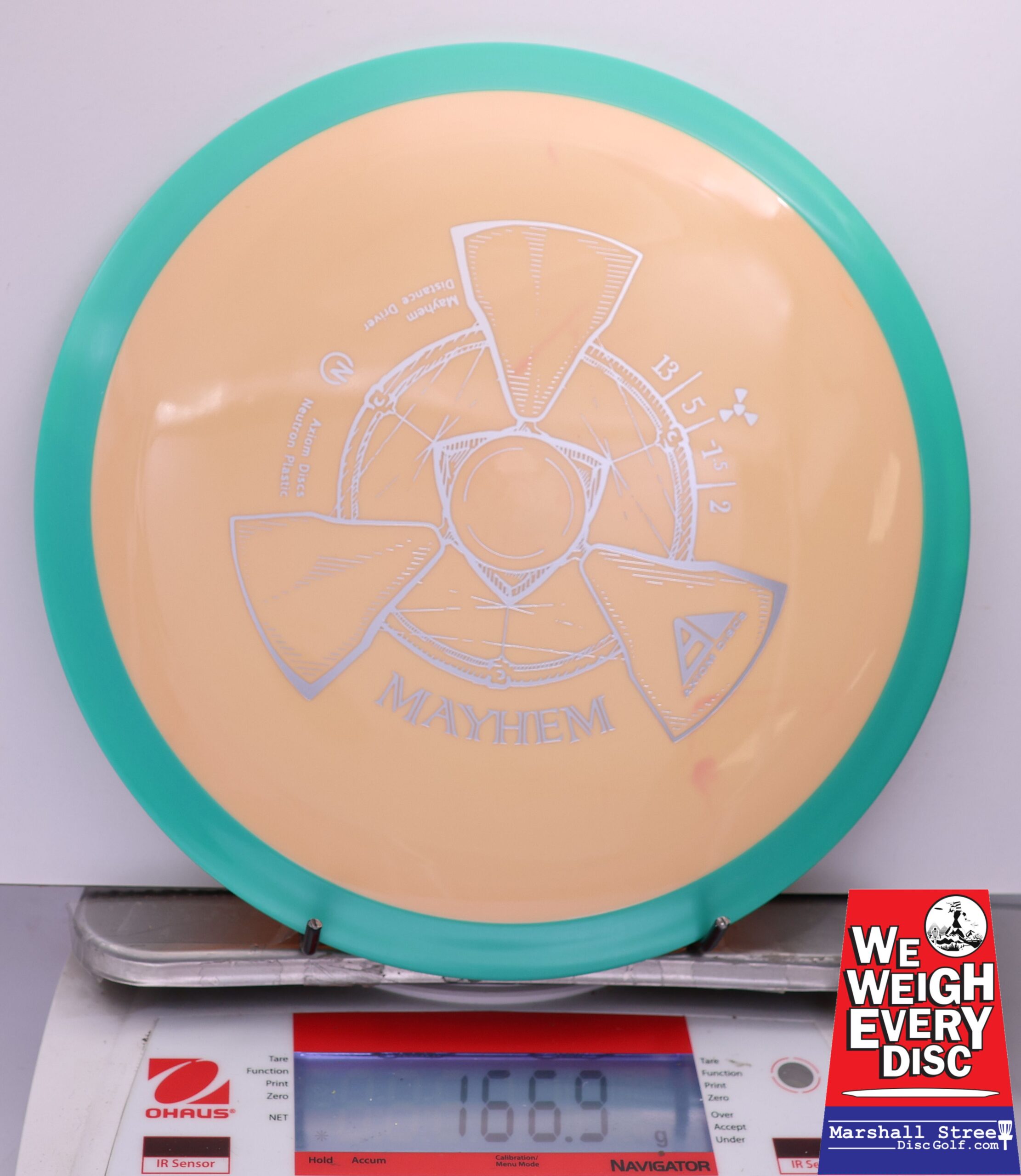 457650 Neutron Mayhem - #832 Teal-LtOrange, 167