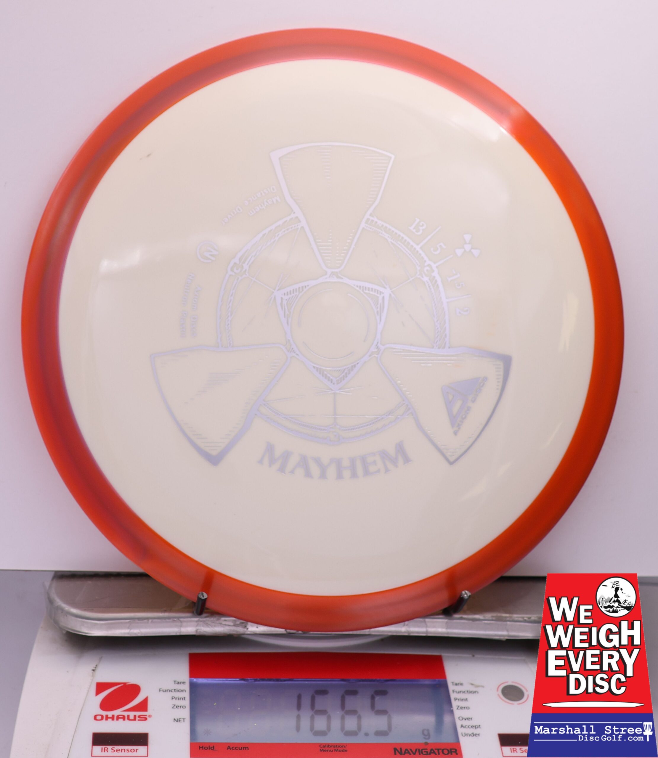 457659 Neutron Mayhem - #836 Orange-White, 167