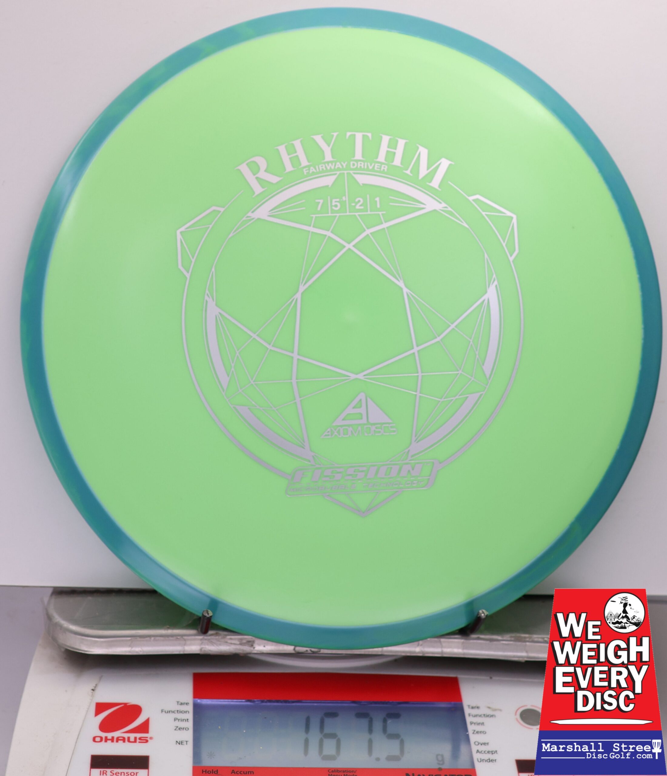 457923 Fission Rhythm - #837 Blue-LtGreen, 168