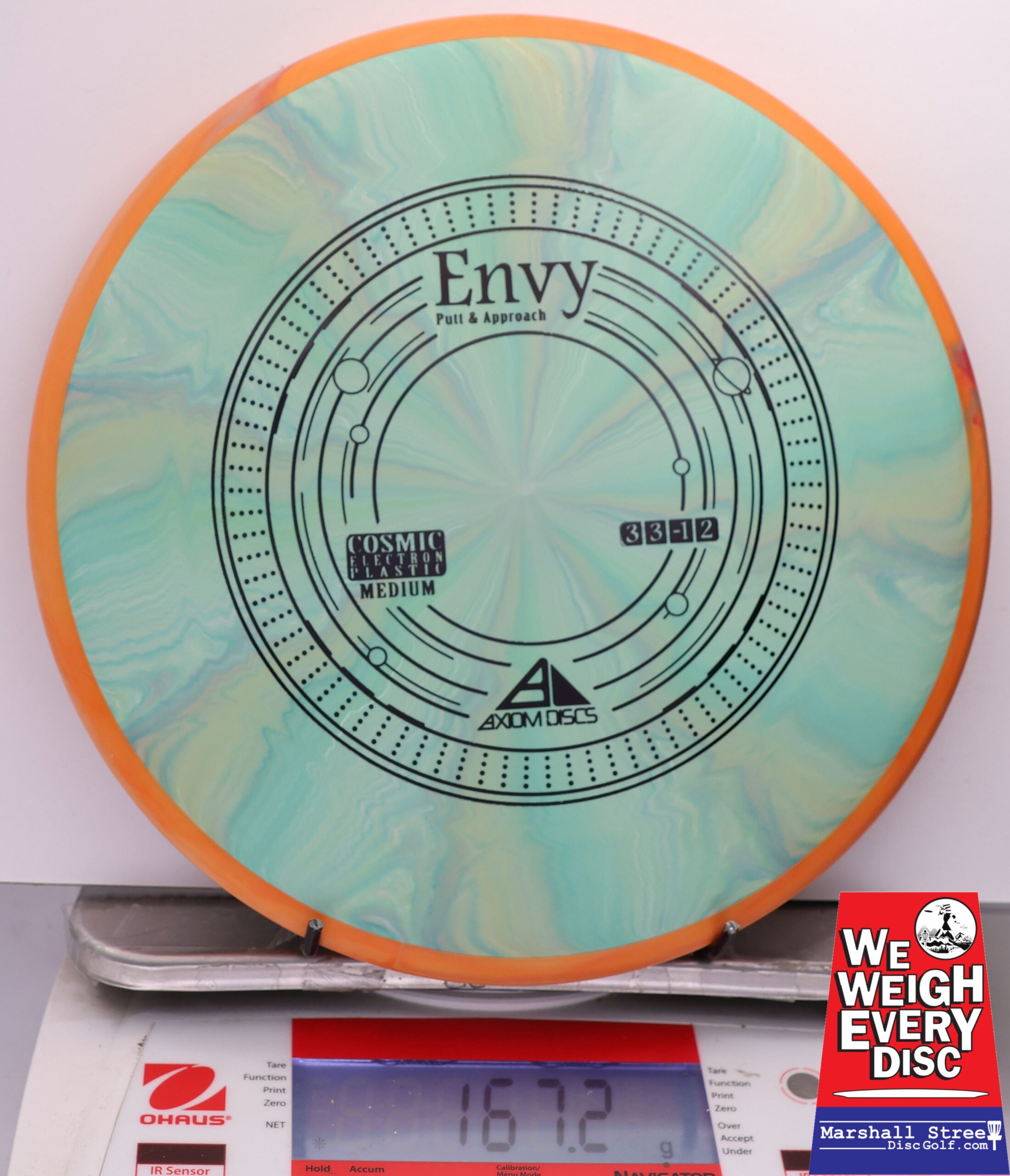 458195 Cosmic Electron Medium Envy - #839 Orange-Teal, 167