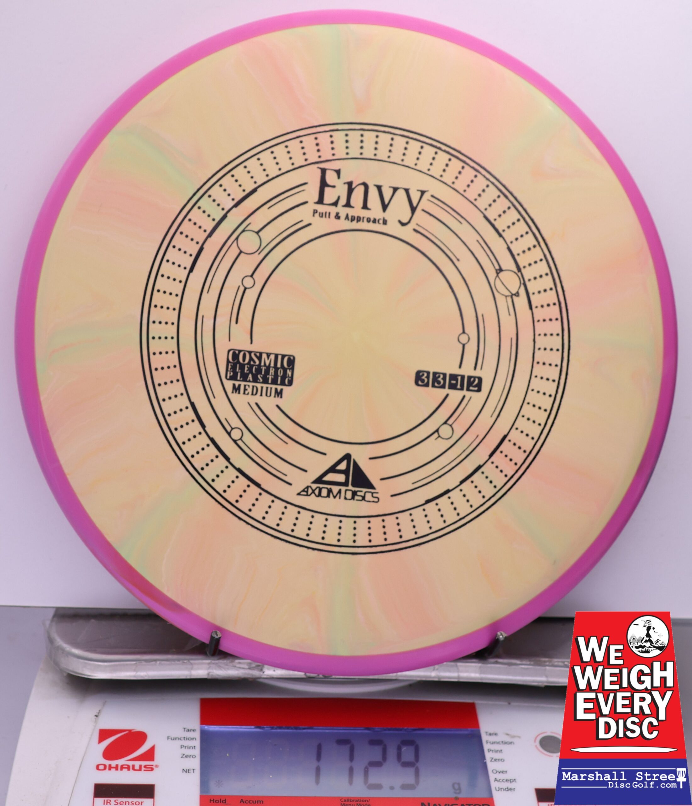 458209 Cosmic Electron Medium Envy - #843 Pink-LtOrange, 173