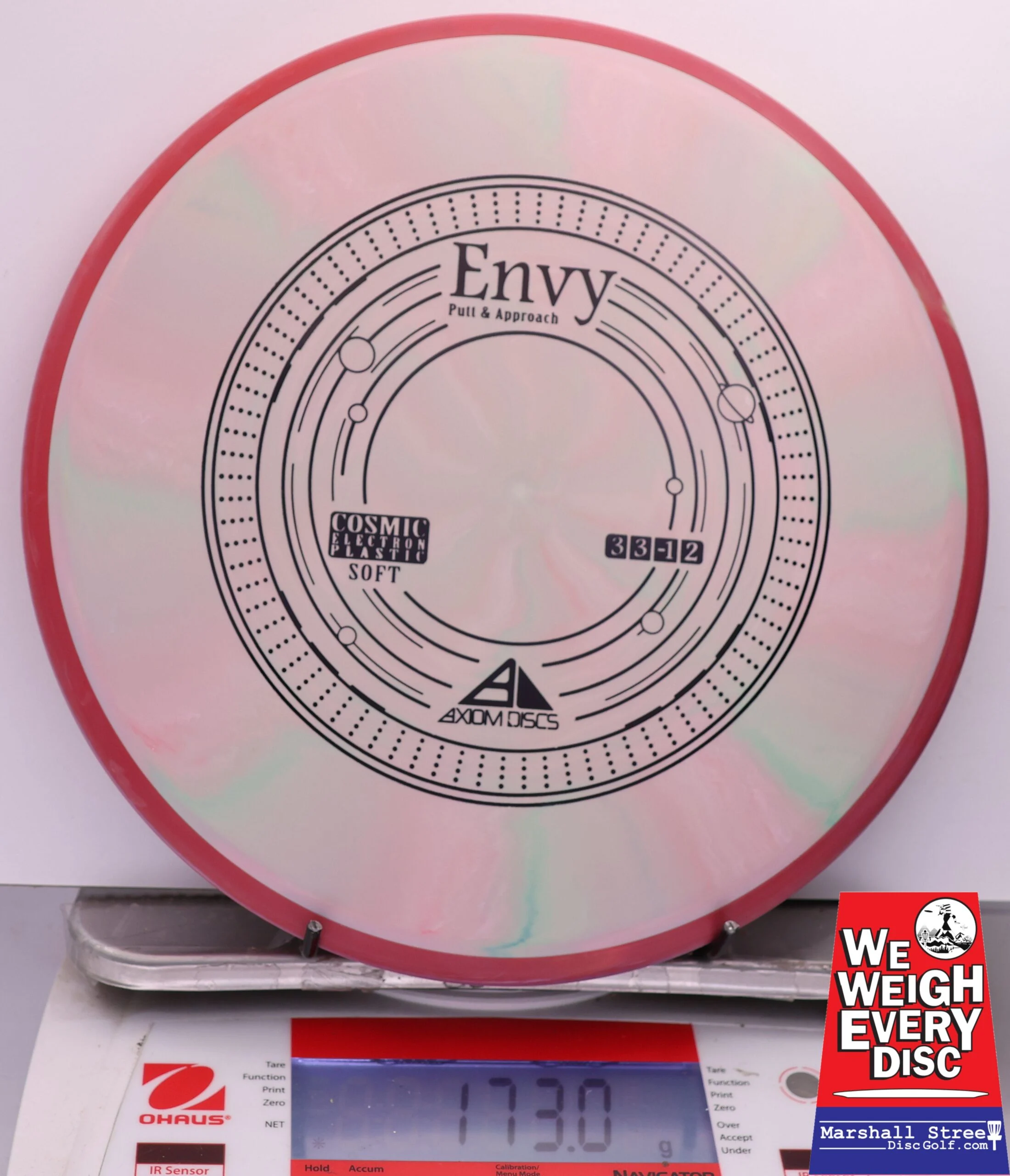 458782 Cosmic Electron Soft Envy - #861 Red-LtPnkGrn, 173
