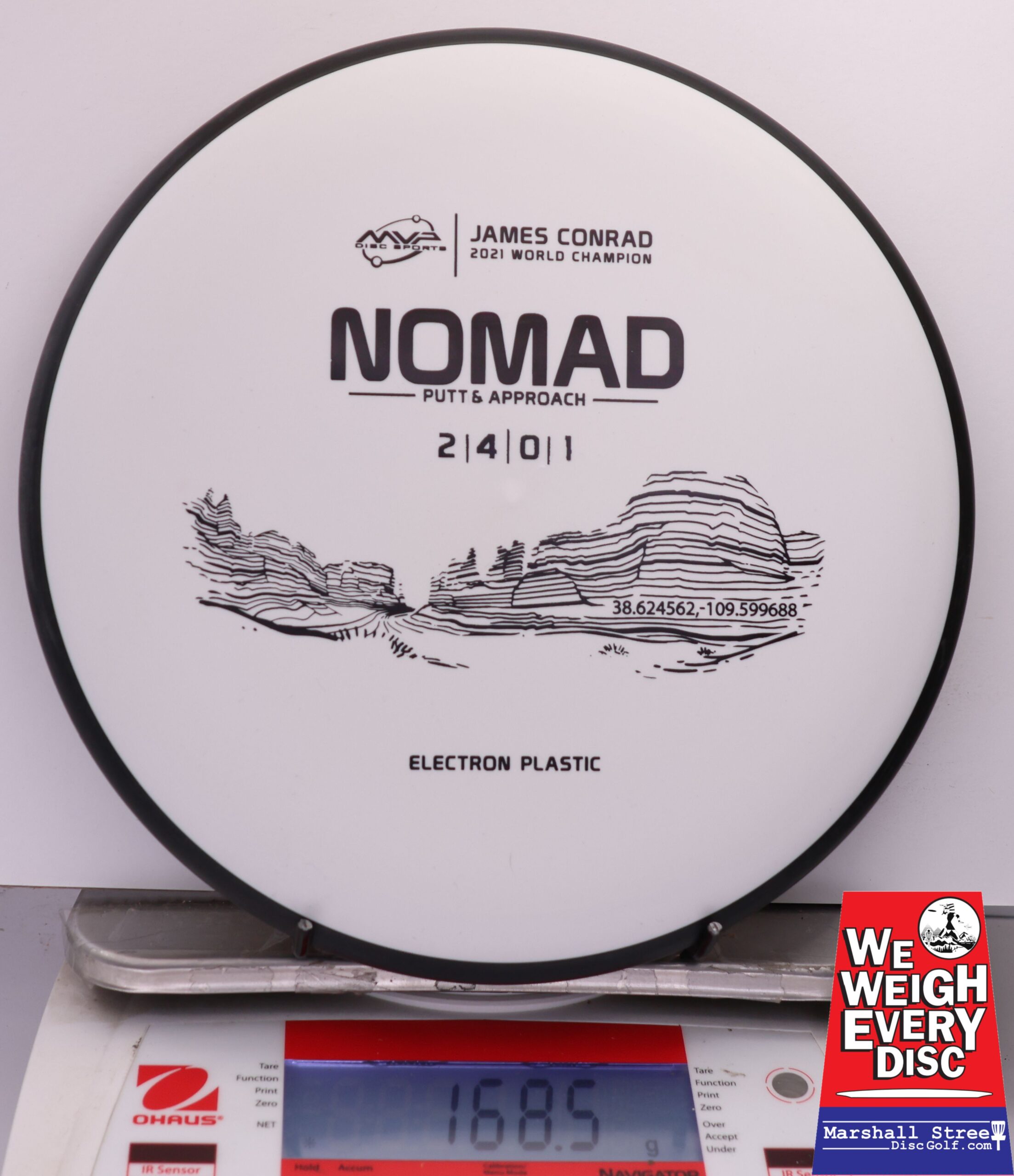 460505 Electron Nomad, James Conrad - #01 White, 169