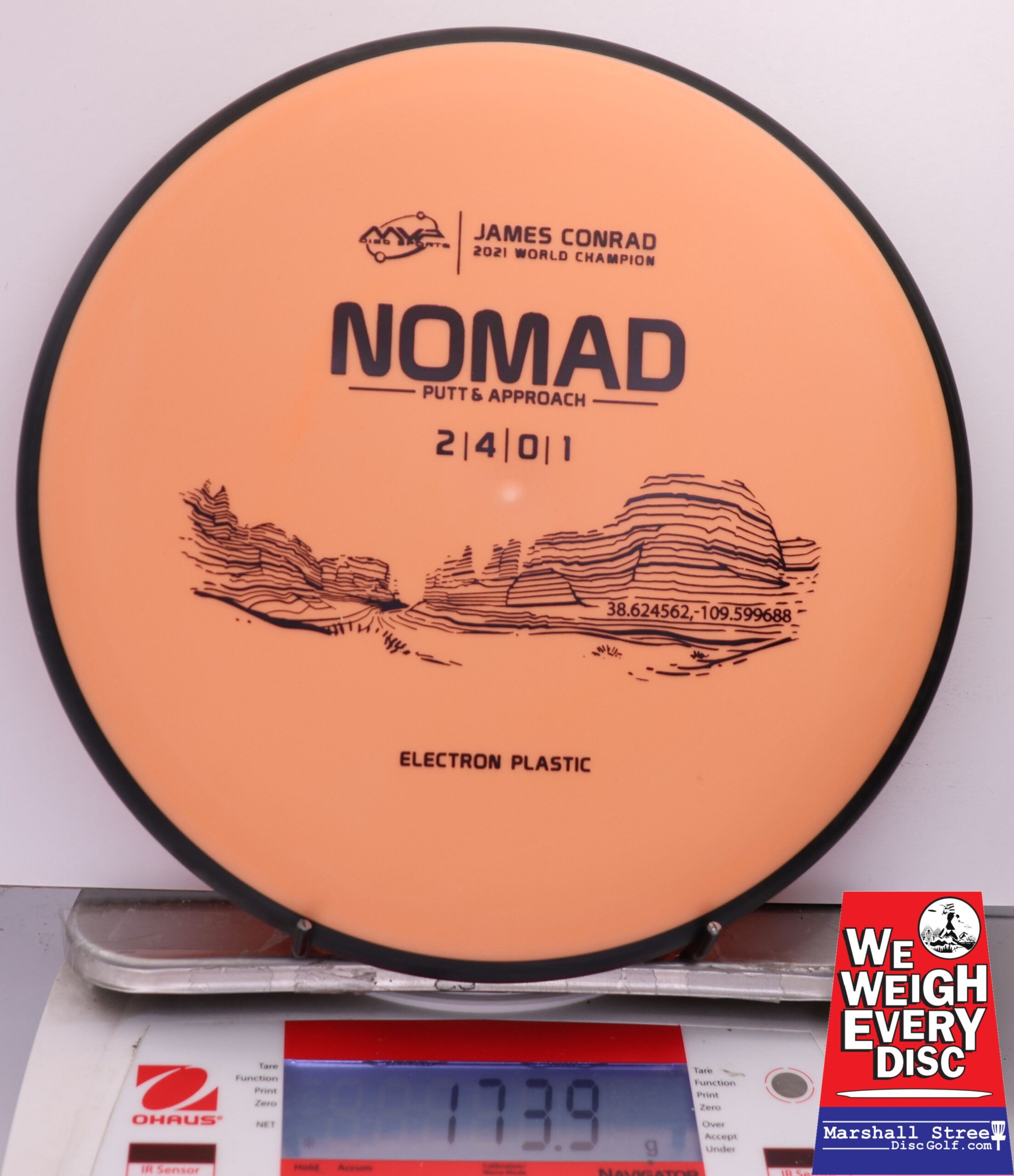 460507 Electron Nomad, James Conrad - #03 Orange, 174