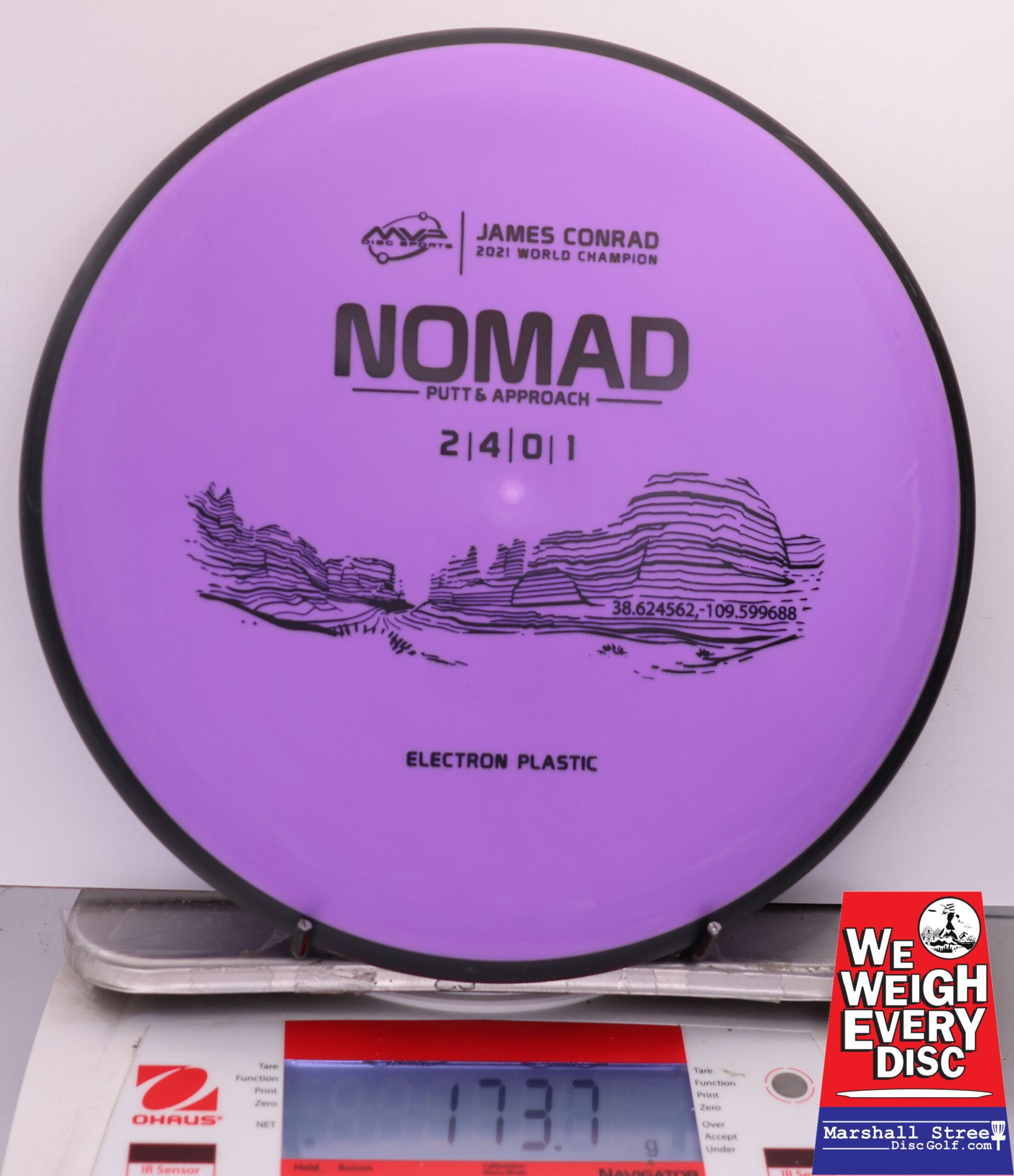 460509 Electron Nomad, James Conrad - #05 Purple, 174