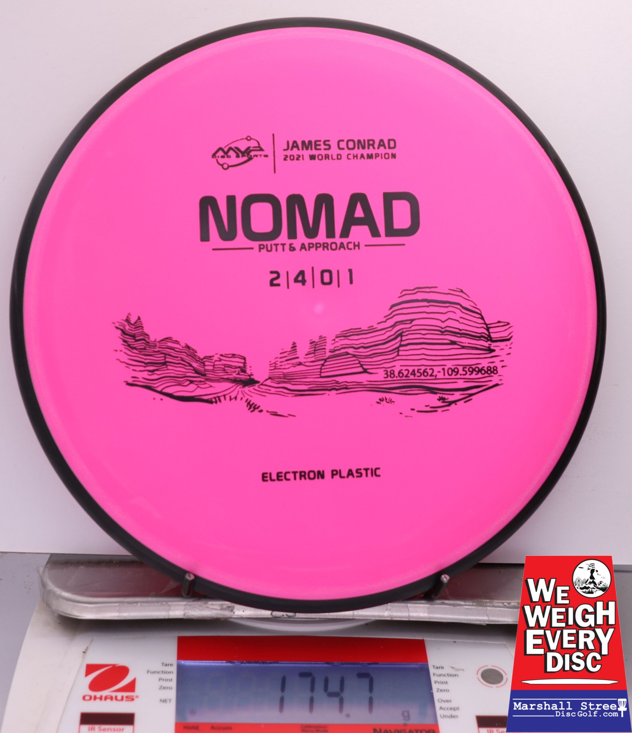 460515 Electron Nomad, James Conrad - #06 Pink, 175