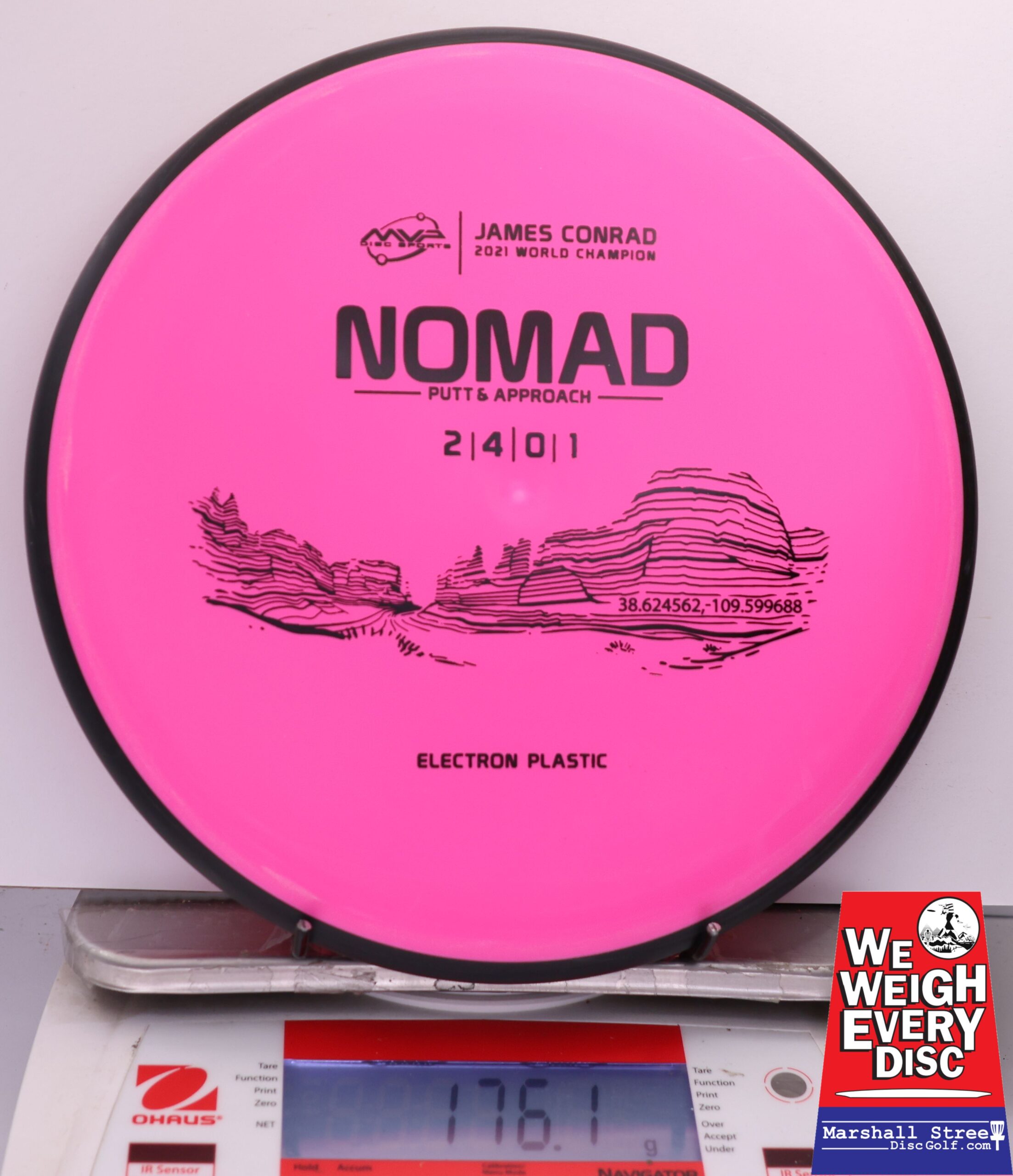 460516 Electron Nomad, James Conrad - #07 Pink, 176