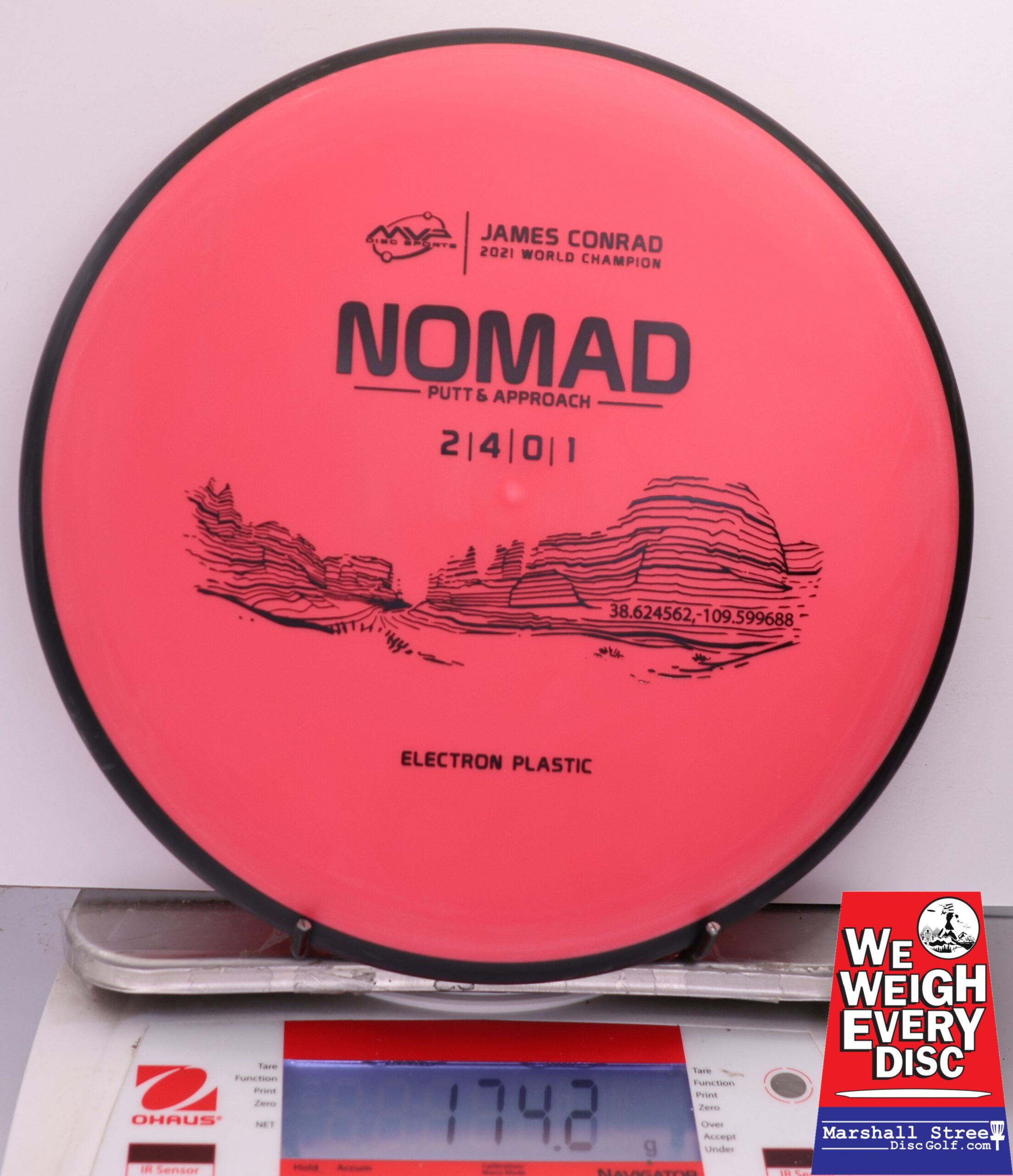 460517 Electron Nomad, James Conrad - #08 Red, 174
