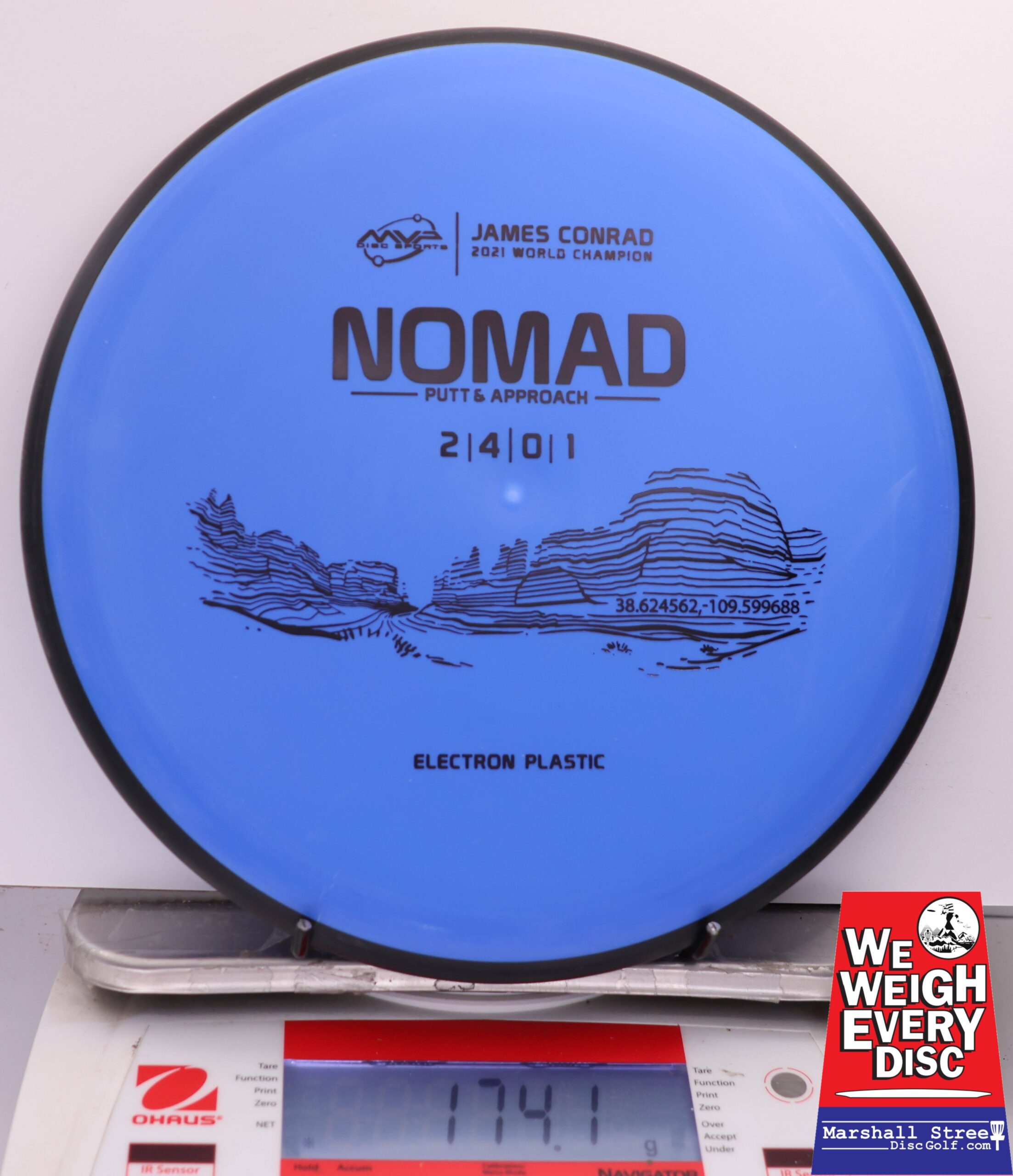 460518 Electron Nomad, James Conrad - #09 Blue, 174