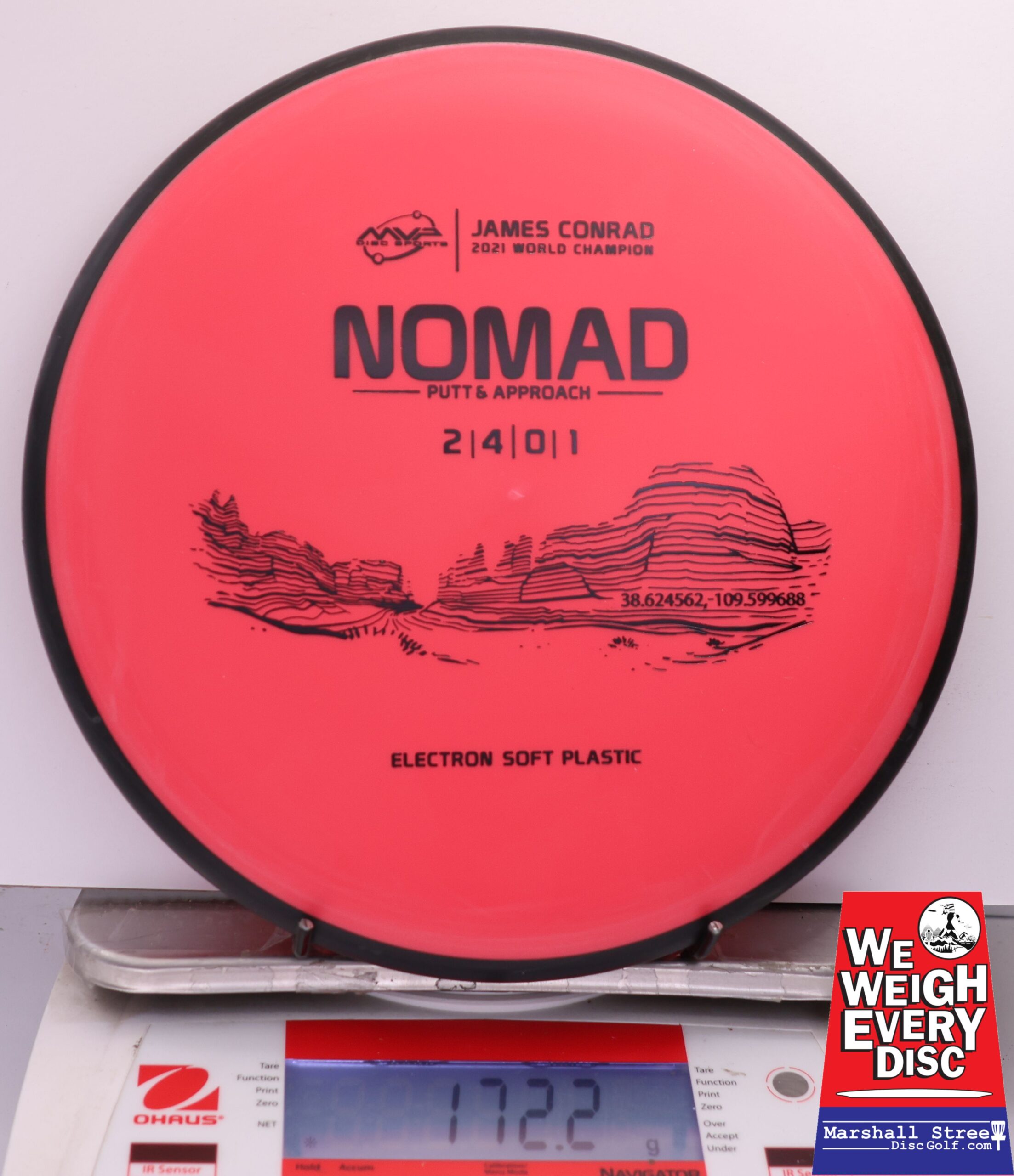 460540 Electron Soft Nomad, James Conrad - #23 Red, 172