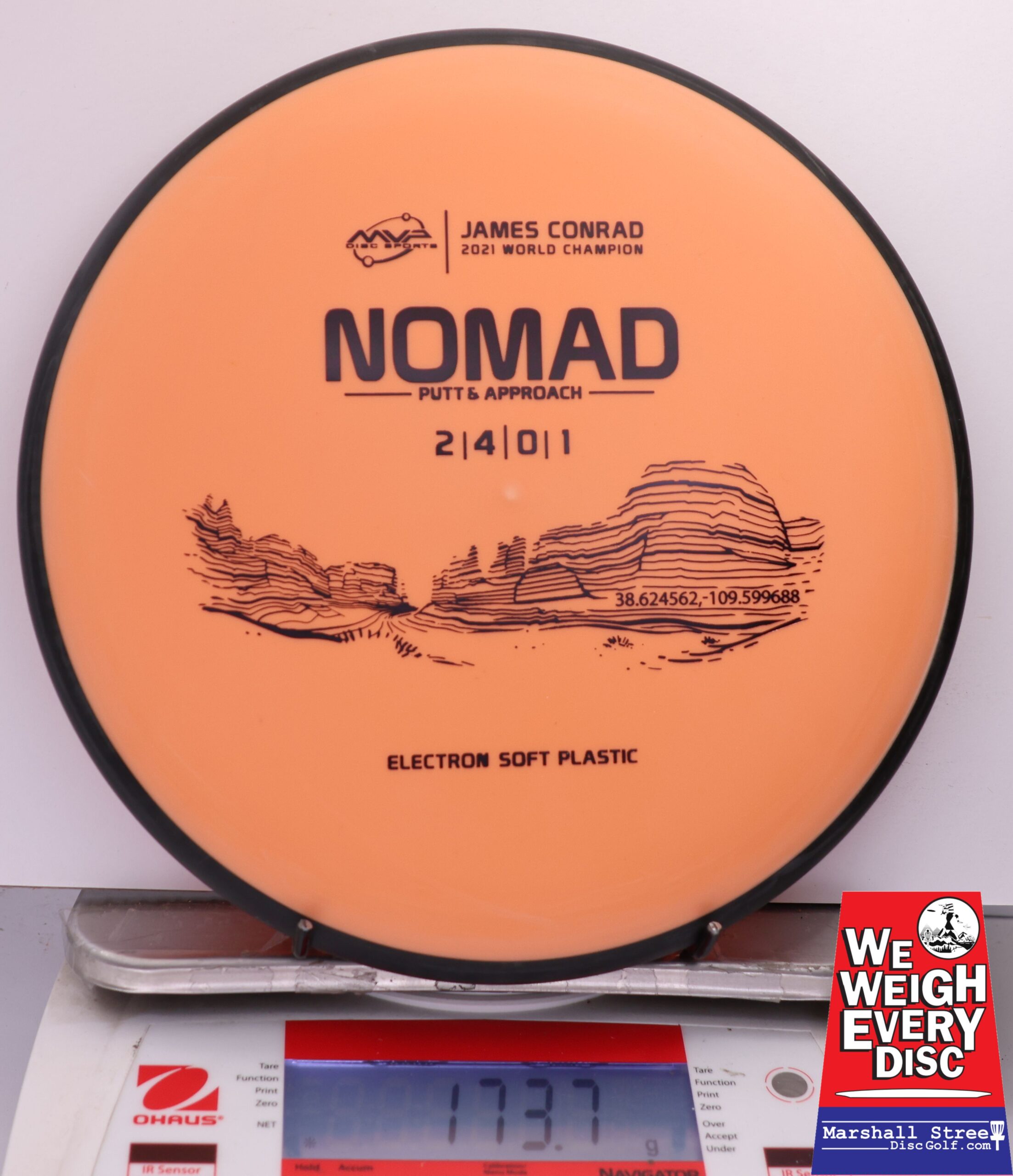 460552 Electron Soft Nomad, James Conrad - #28 Orange, 174