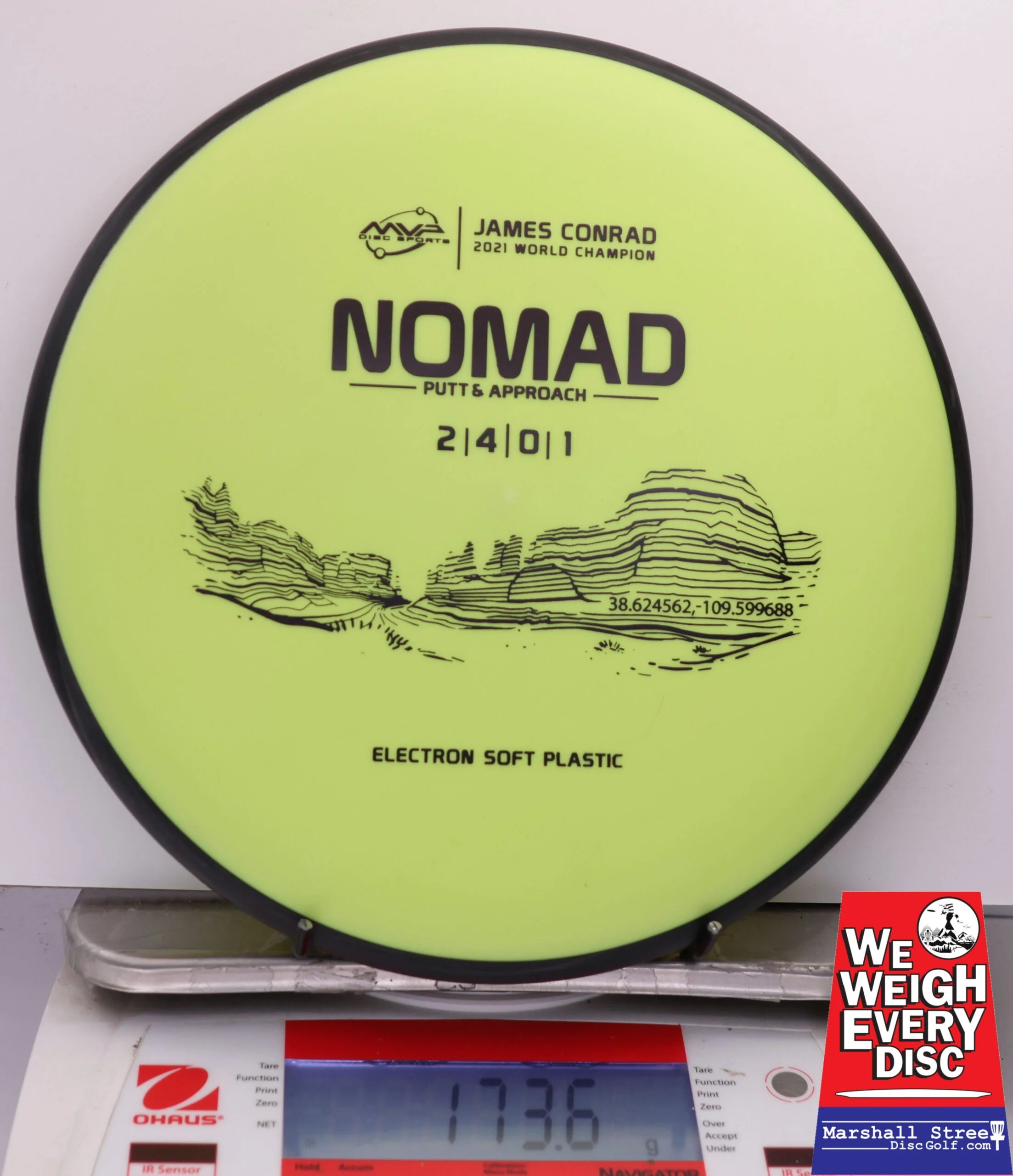 460553 Electron Soft Nomad, James Conrad - #29 Yellow, 174