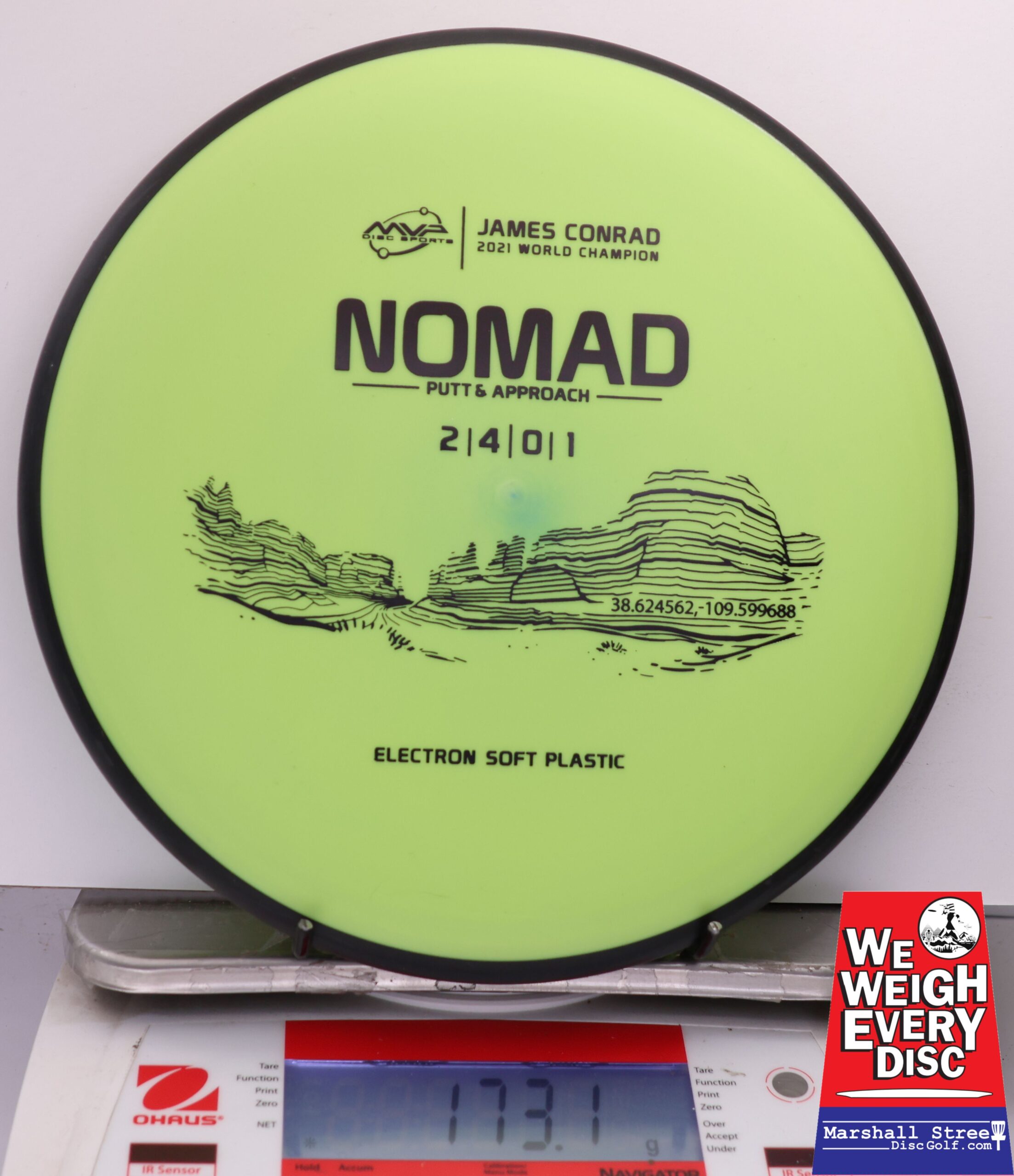 460561 Electron Soft Nomad, James Conrad - #30 Grellow, 173