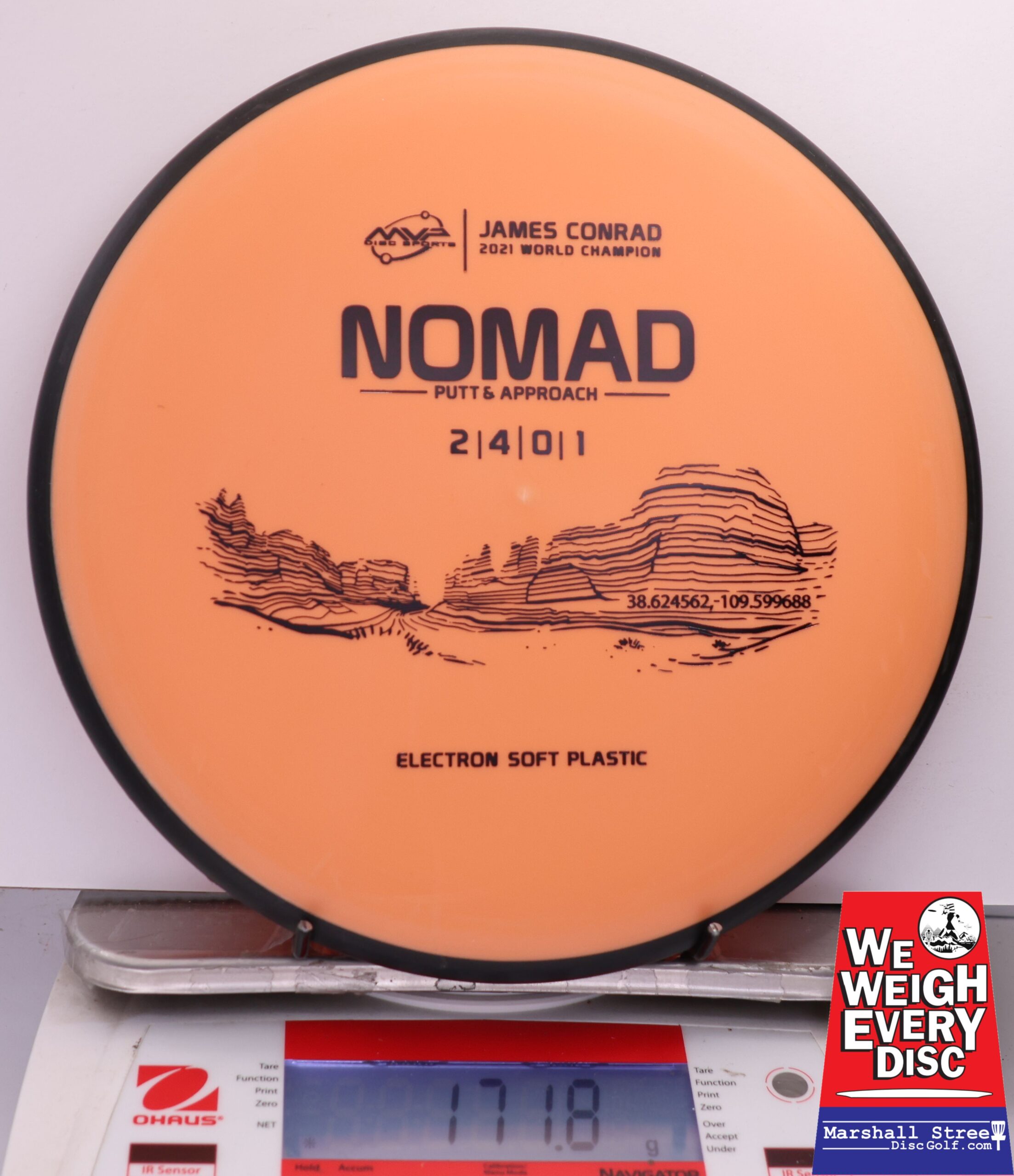 460562 Electron Soft Nomad, James Conrad - #31 Orange, 172