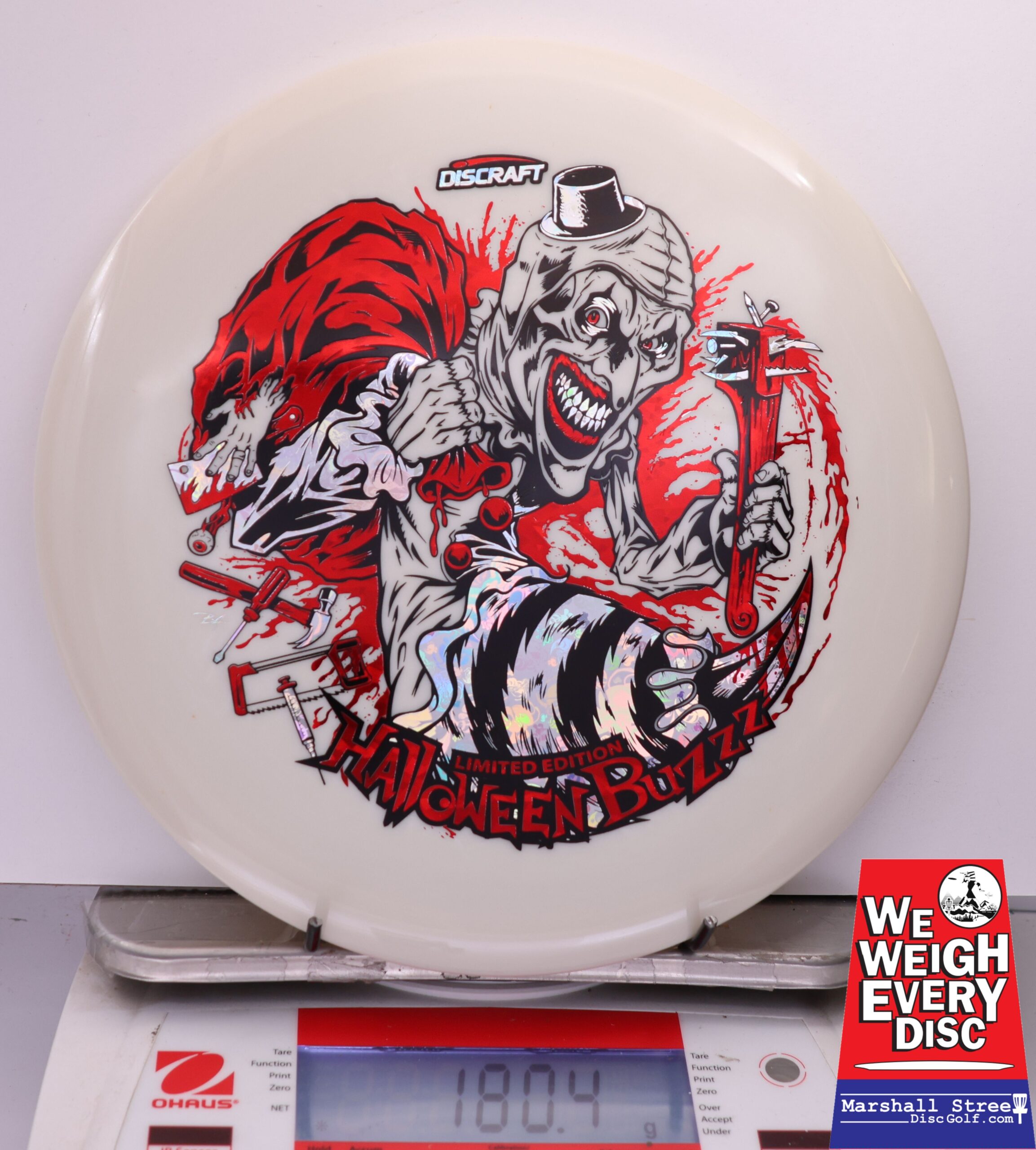 460781 ESP Buzzz, Tri-Foil Glow - 2025 Halloween Limited Edition - #26 WhiteGlow, 180