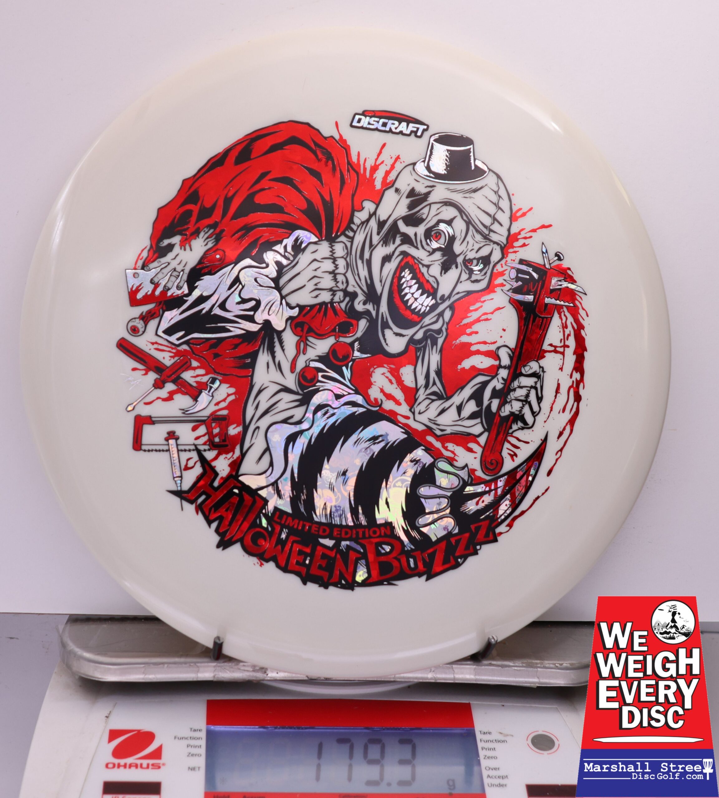 460782 ESP Buzzz, Tri-Foil Glow - 2025 Halloween Limited Edition - #27 WhiteGlow, 179