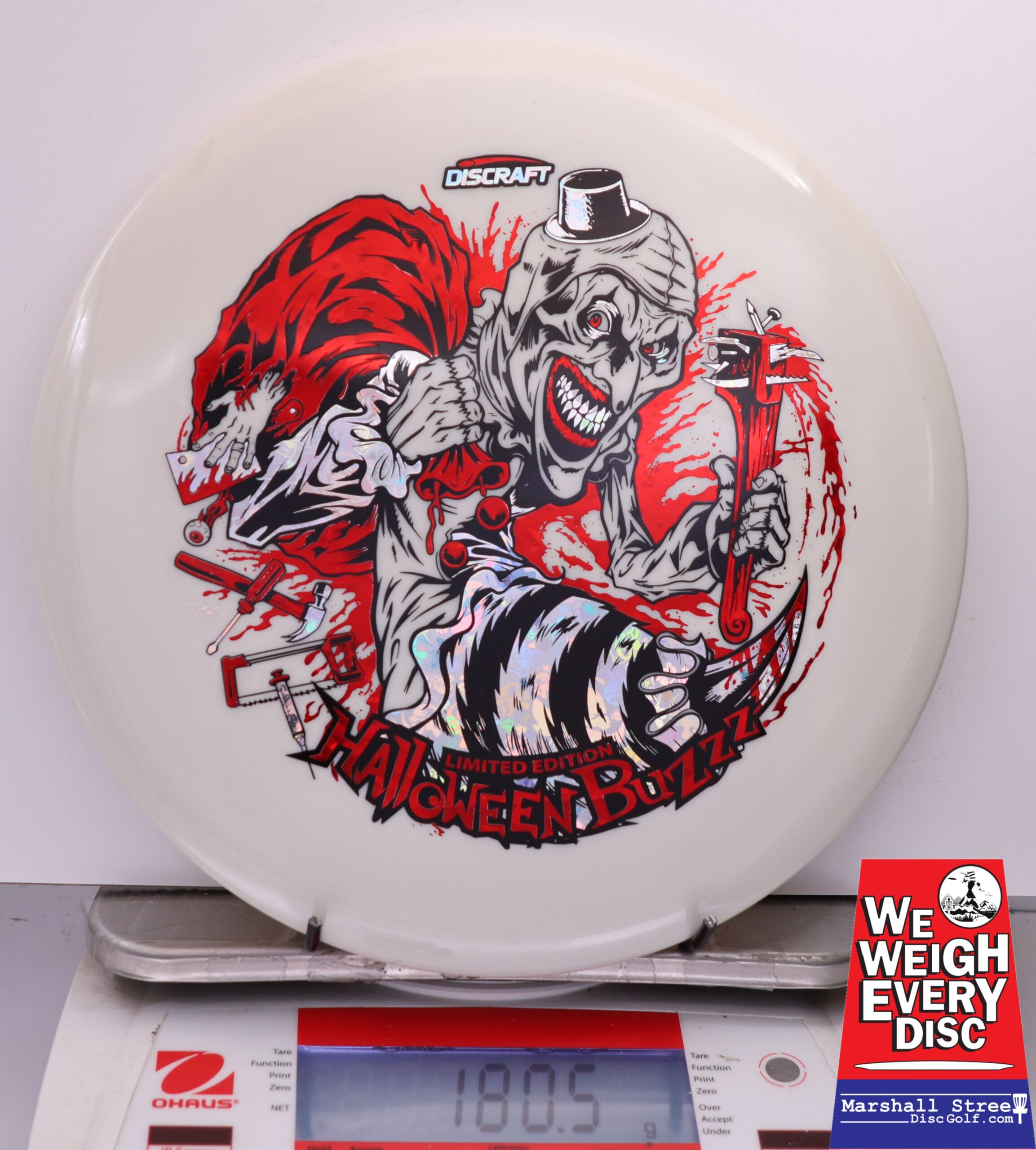 460783 ESP Buzzz, Tri-Foil Glow - 2025 Halloween Limited Edition - #28 WhiteGlow, 181