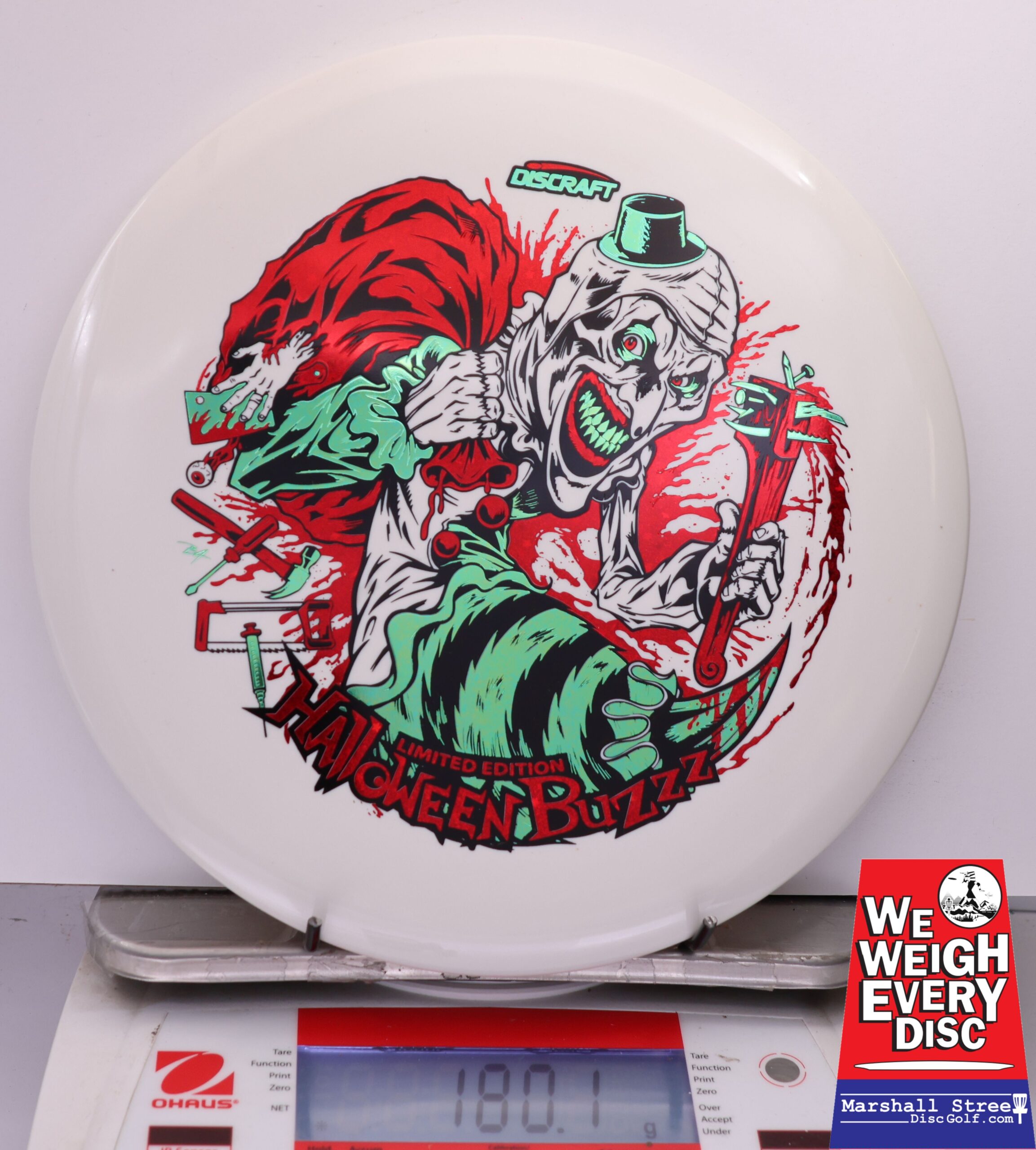 460789 ESP Buzzz, Tri-Foil Glow - 2025 Halloween Limited Edition - #30 WhiteGlow, 180