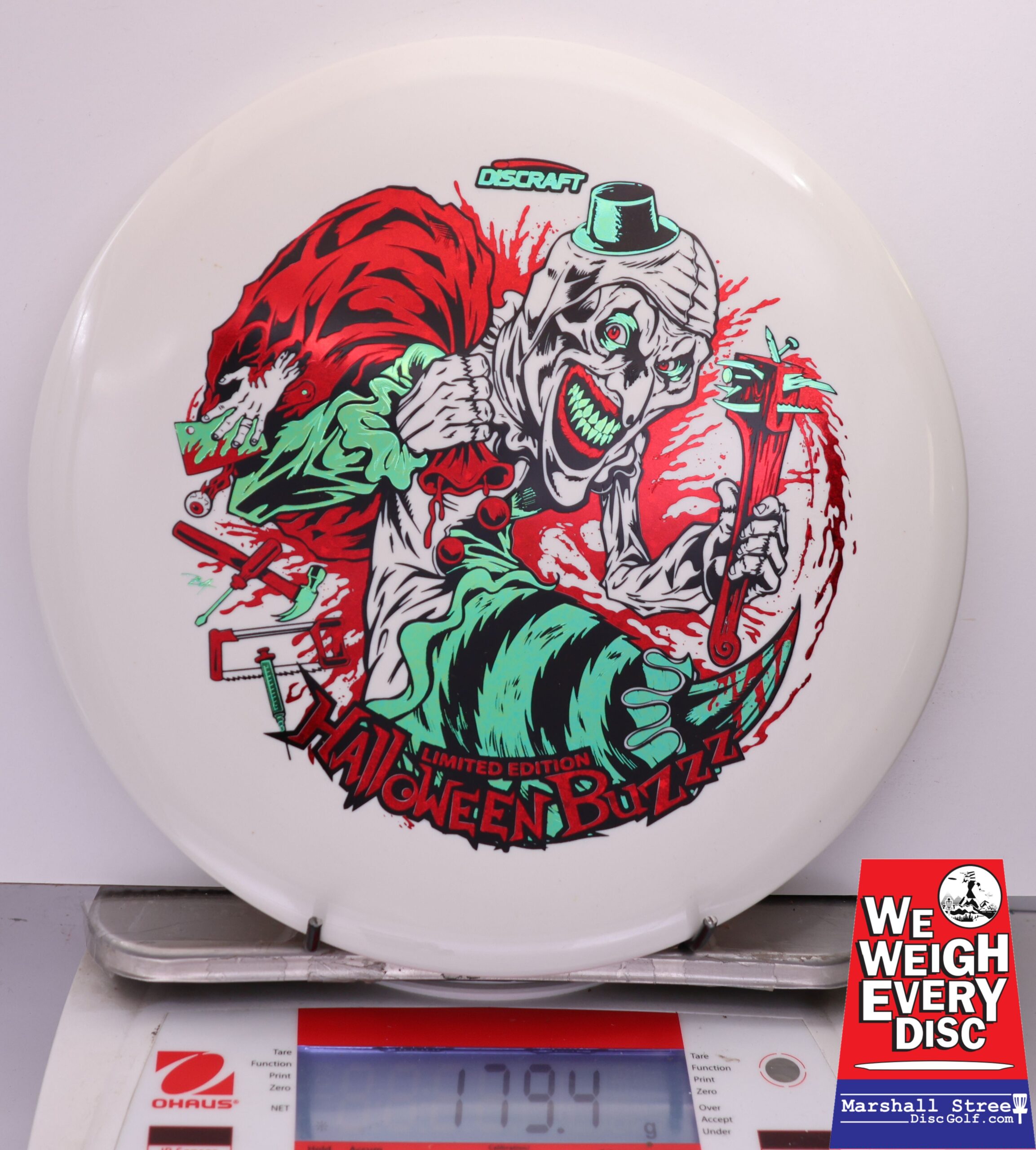 460791 ESP Buzzz, Tri-Foil Glow - 2025 Halloween Limited Edition - #32 WhiteGlow, 179