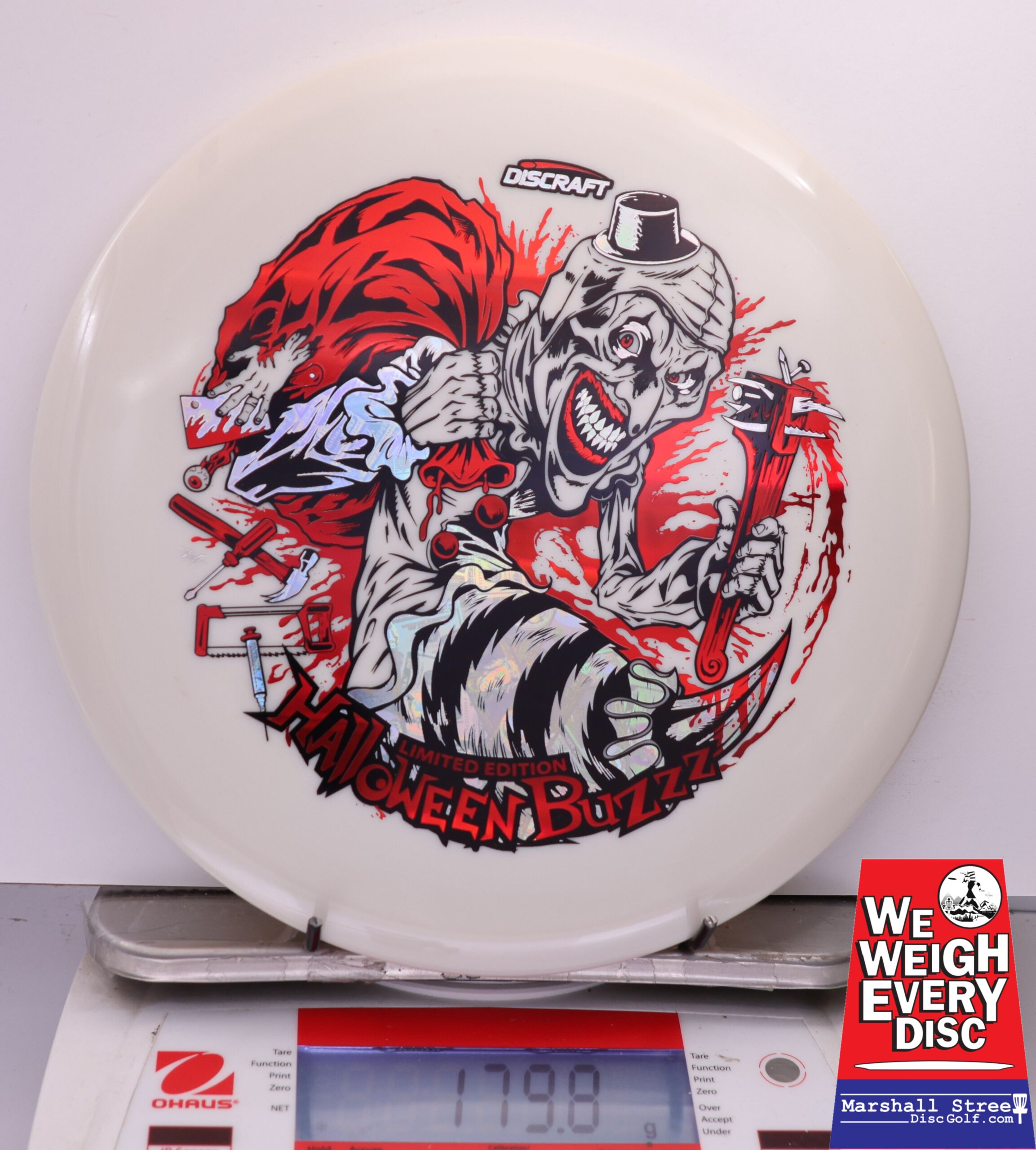 460792 ESP Buzzz, Tri-Foil Glow - 2025 Halloween Limited Edition - #33 WhiteGlow, 180