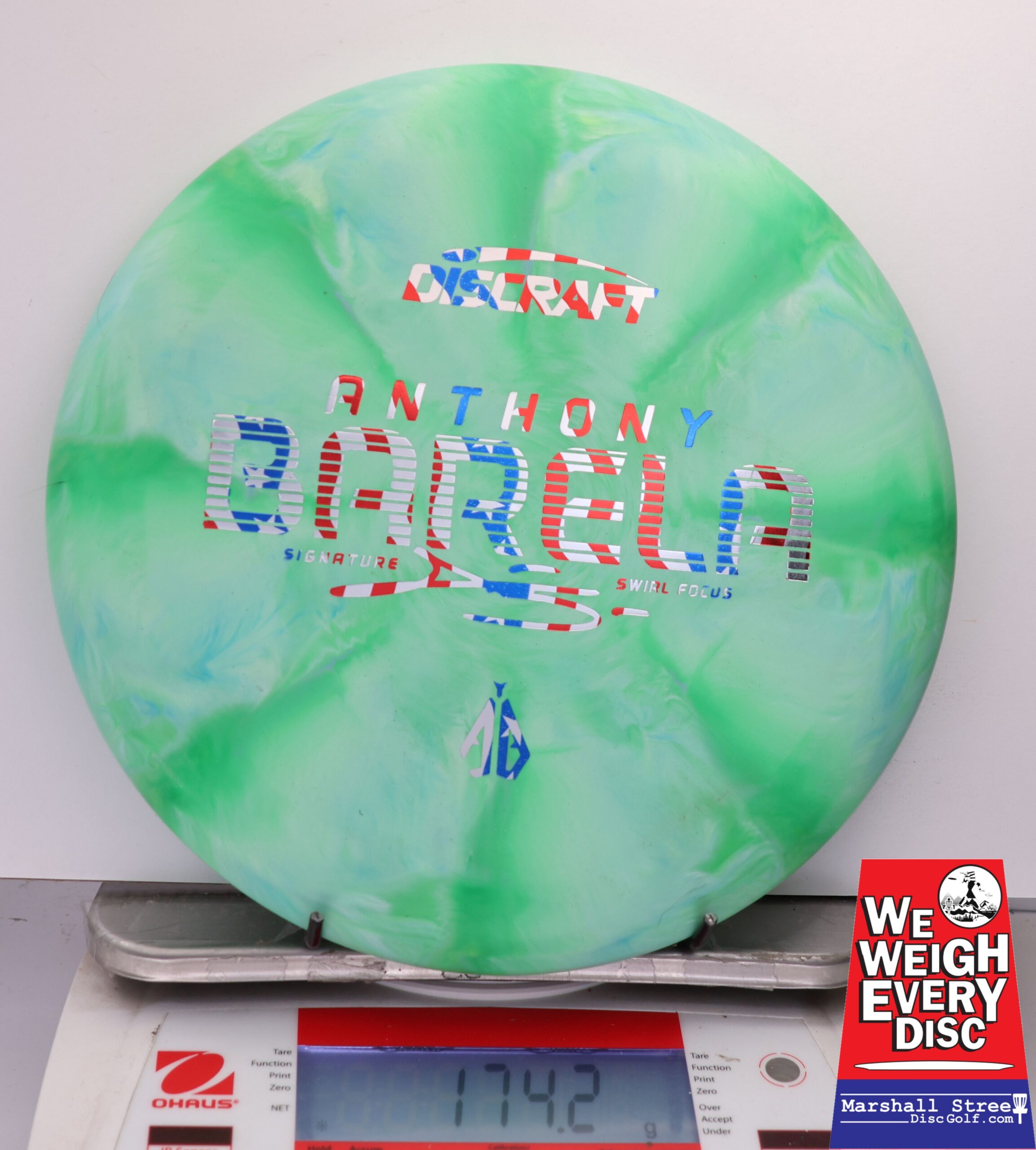 460835 Crazy Tuff Swirl Focus, Anthony Barela - #63 Green, 174