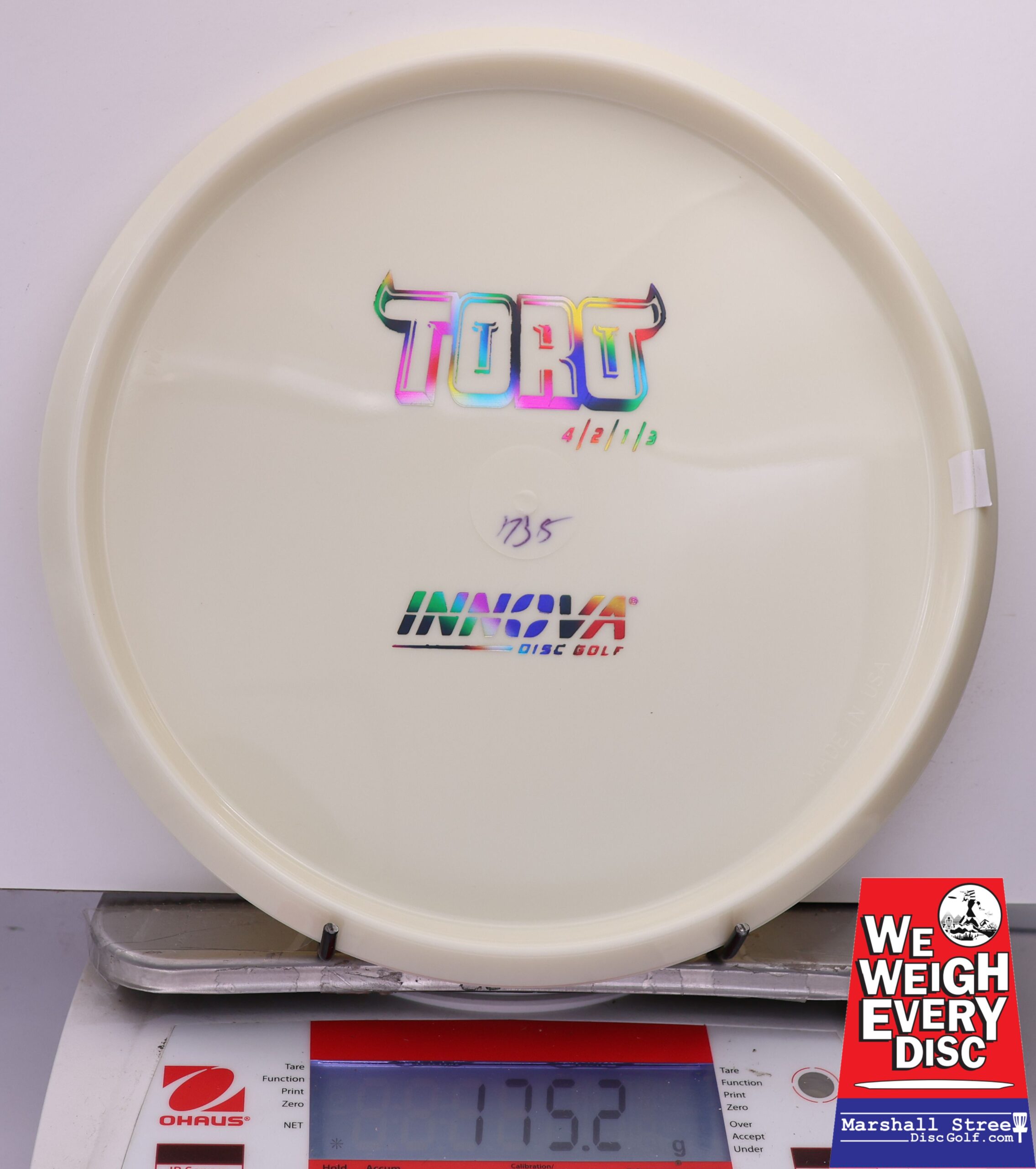 461939 Star Toro, Bottom Stamp - #03 White, 175