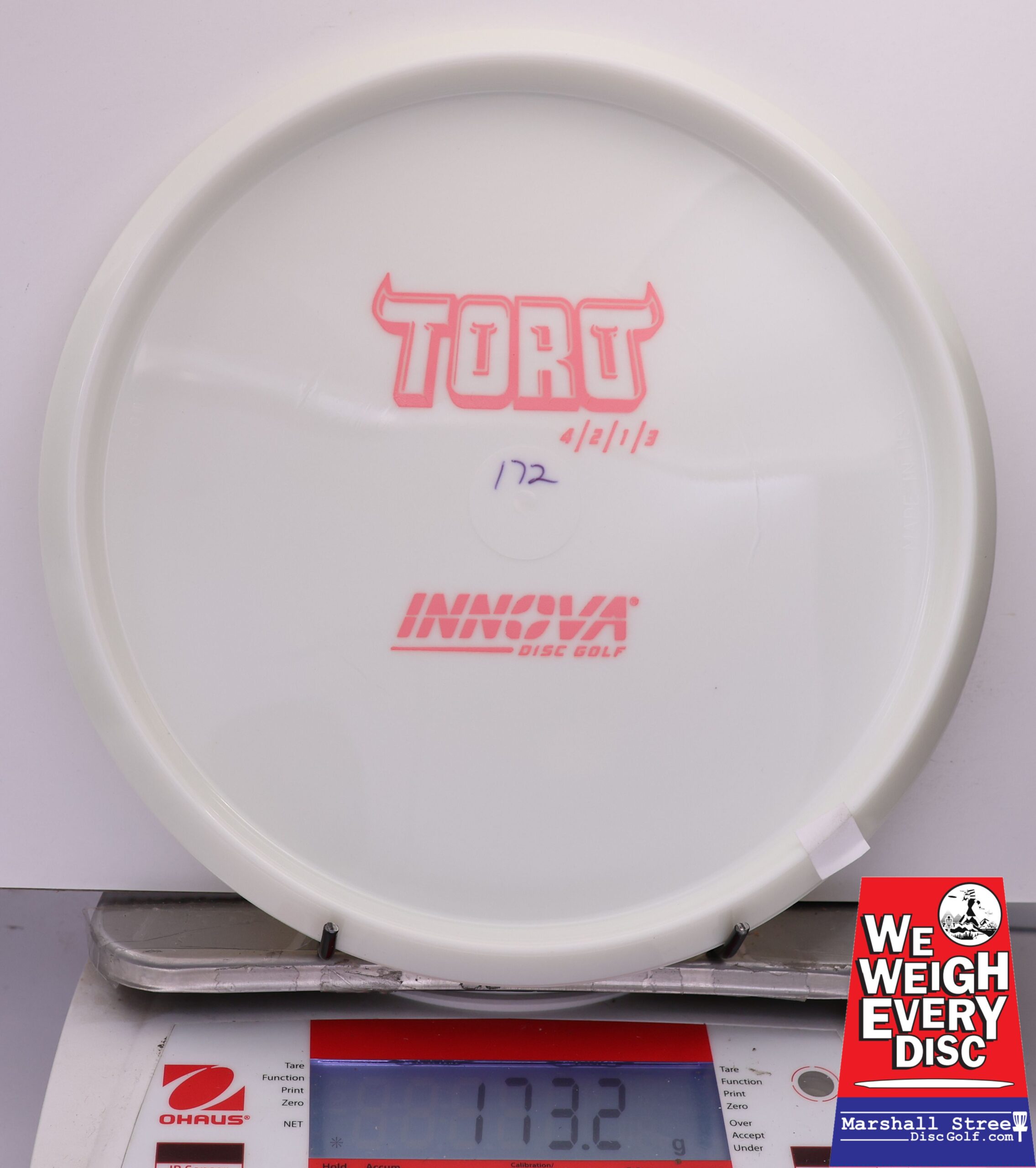 461940 Star Toro, Bottom Stamp - #04 White, 173