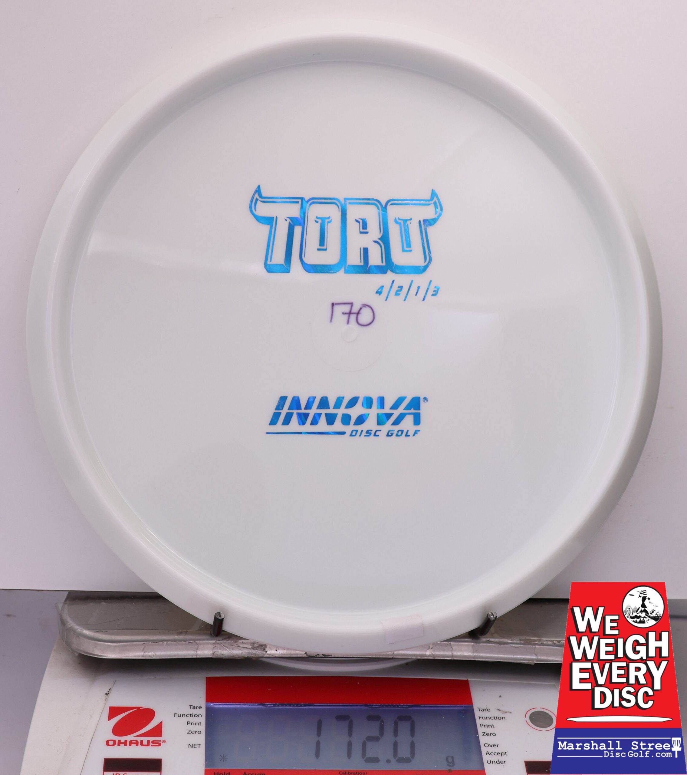 461947 Star Toro, Bottom Stamp - #06 White, 172