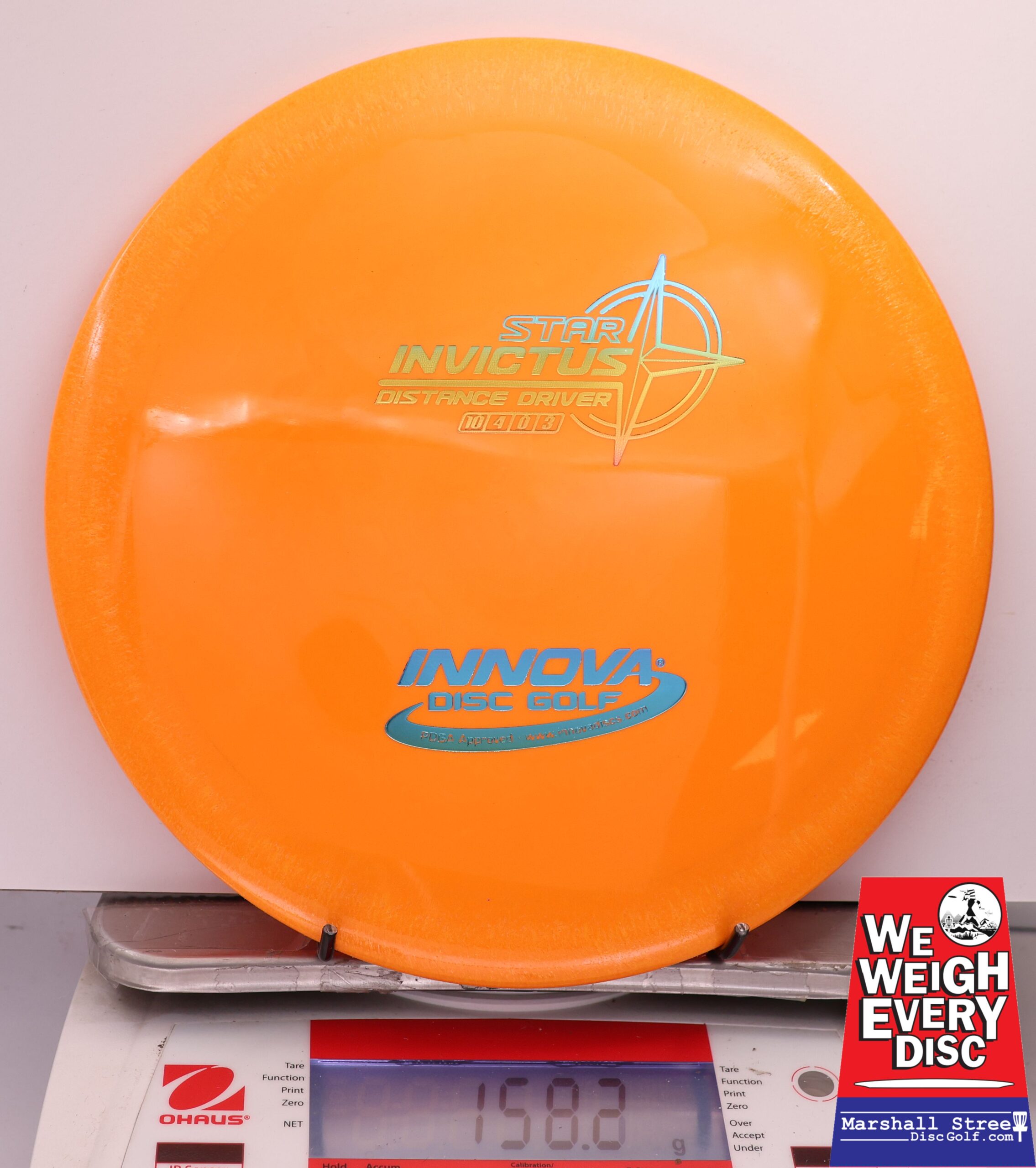 461977 Star Invictus - #08 Orange, 158