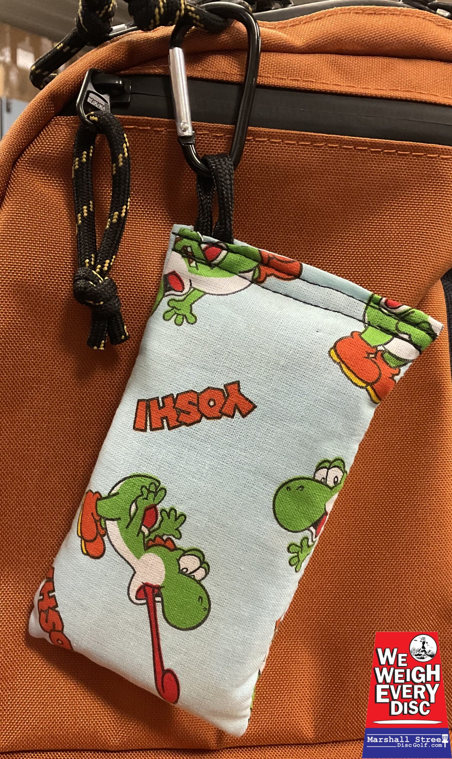 462728 Chalky Bags with Carabiner - Yoshi-LtBlue, Chalky