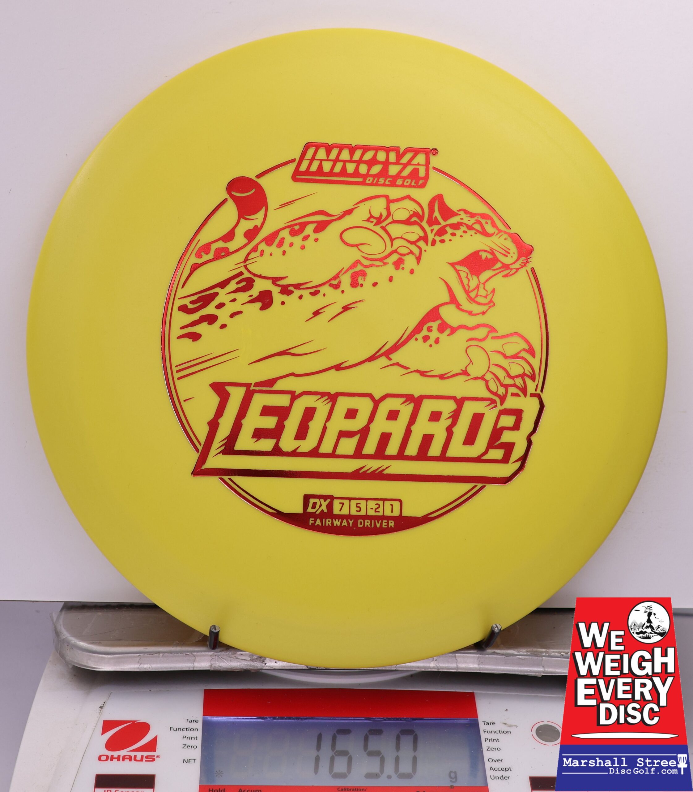 462775 DX Leopard3 - #01 Yellow, 165