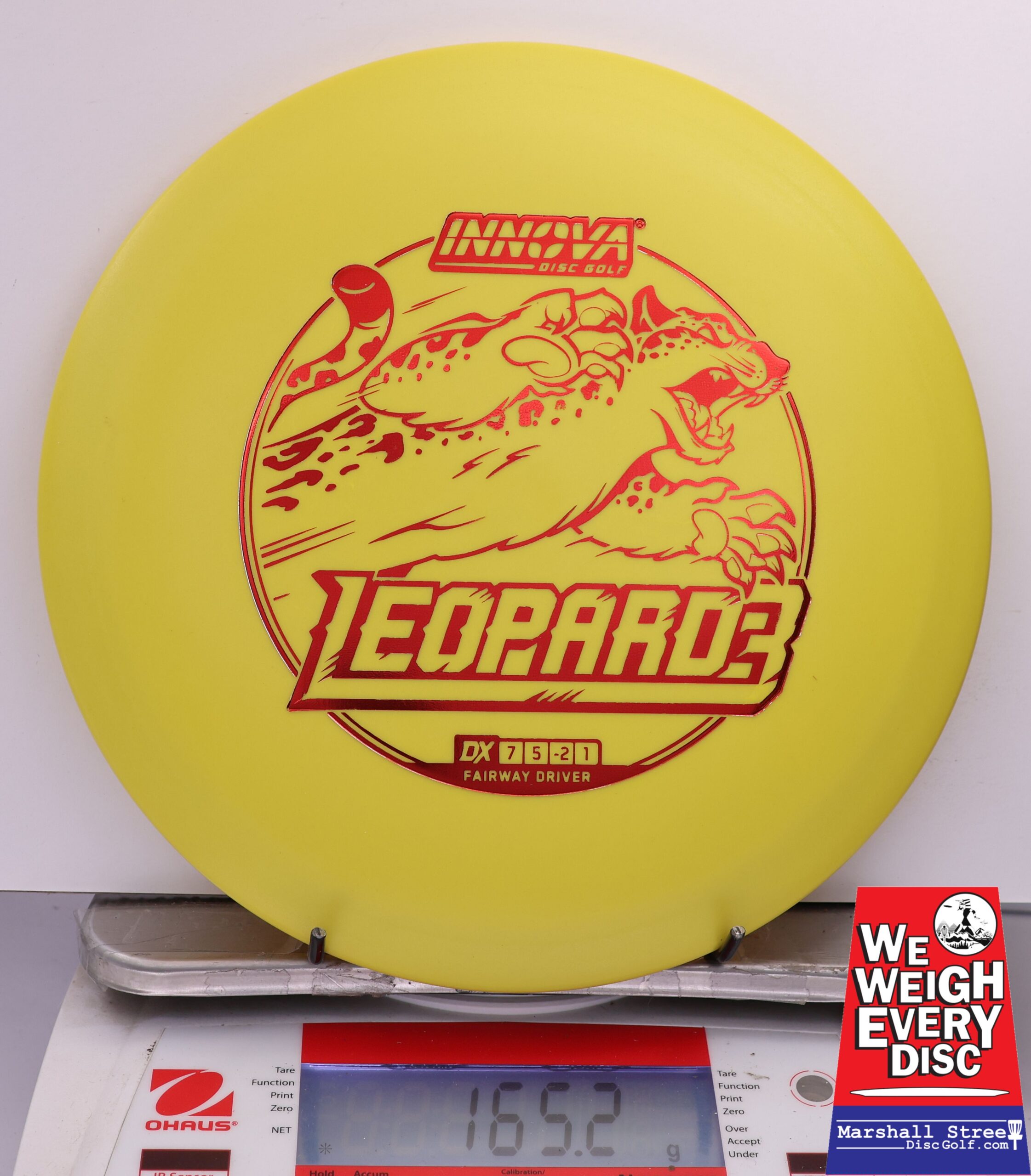 462777 DX Leopard3 - #03 Yellow, 165