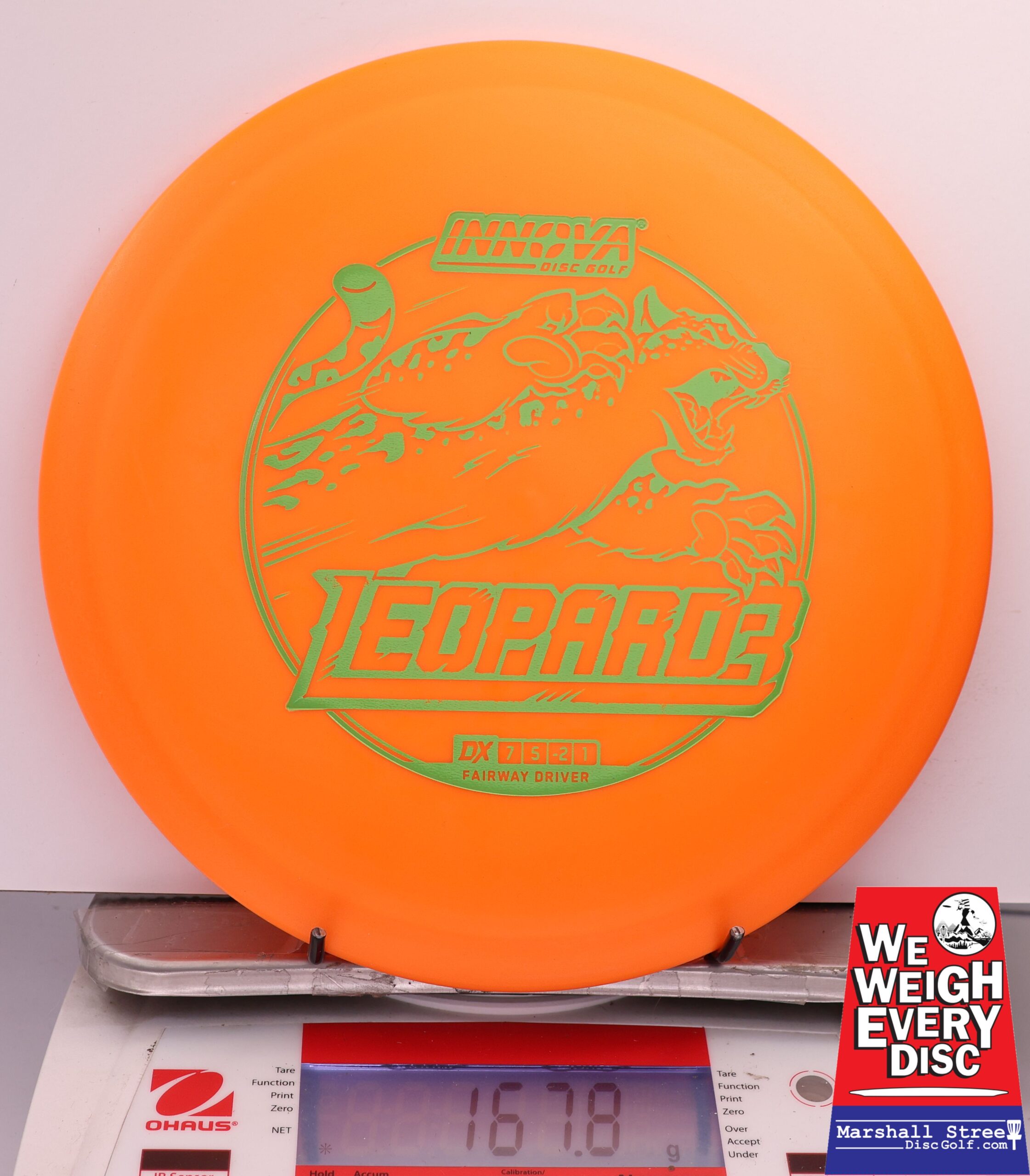 462787 DX Leopard3 - #08 Orange, 168