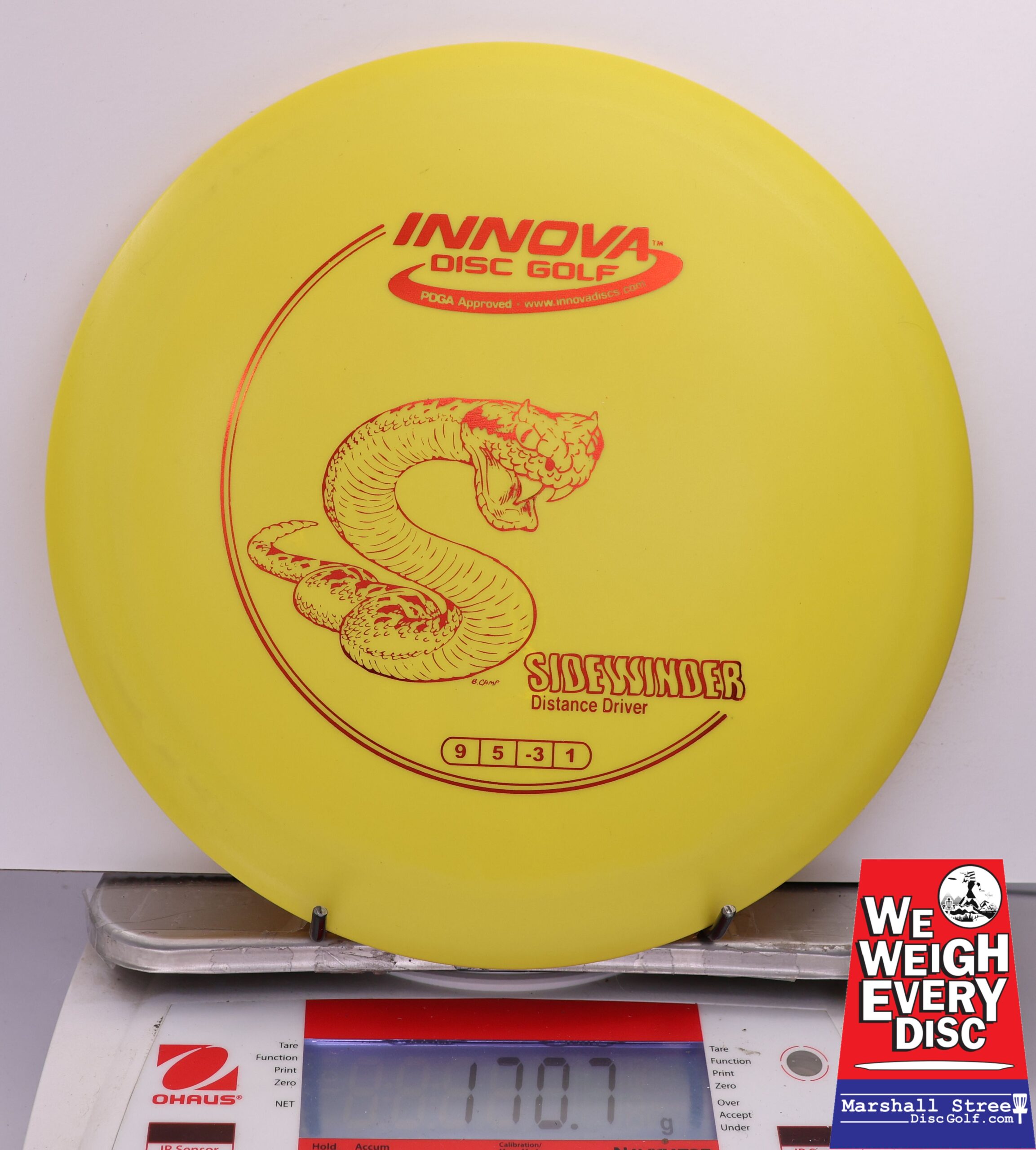462961 DX Sidewinder - #05 Yellow, 171