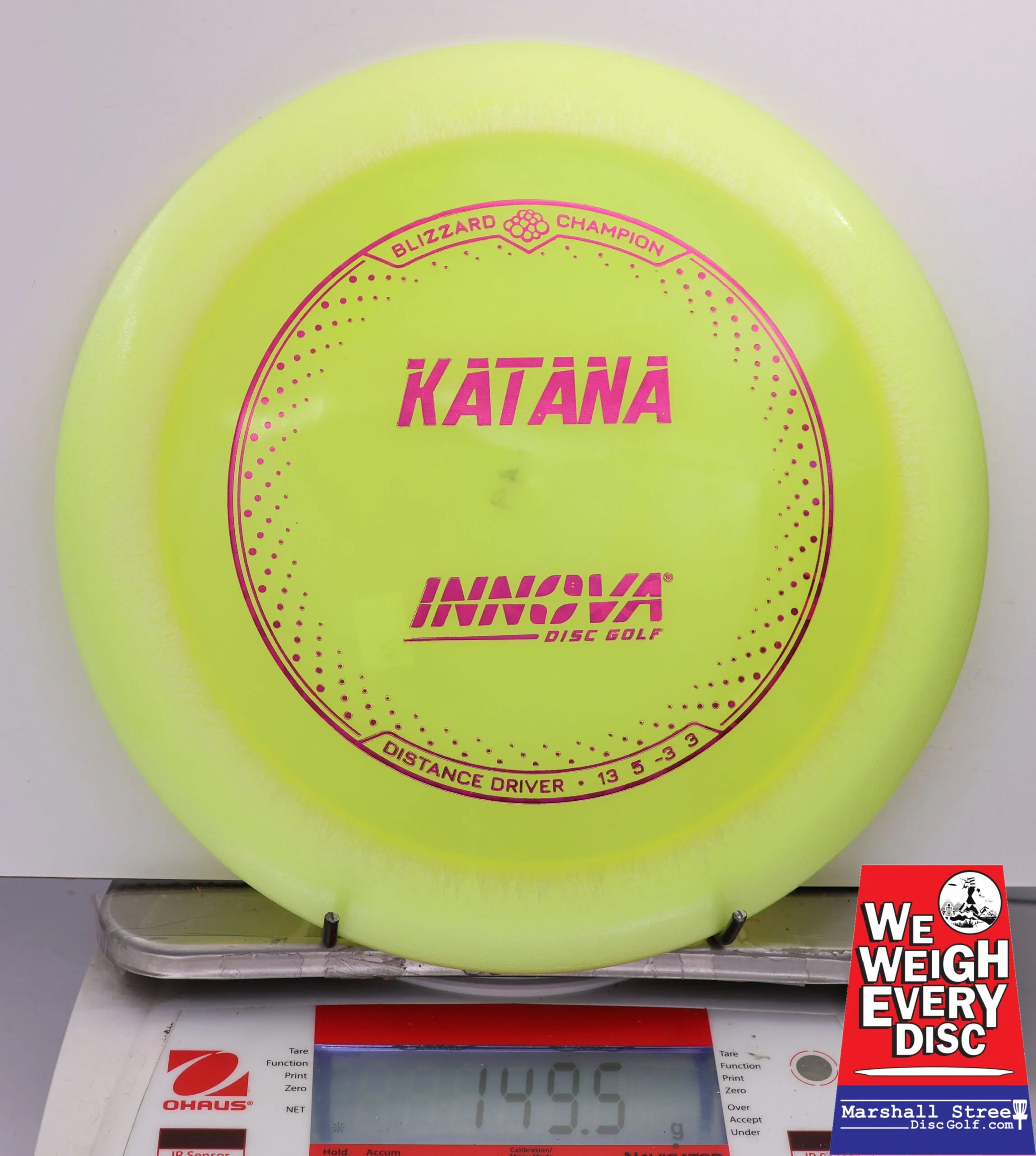 463760 Blizzard Katana - #06 Yellow, 150