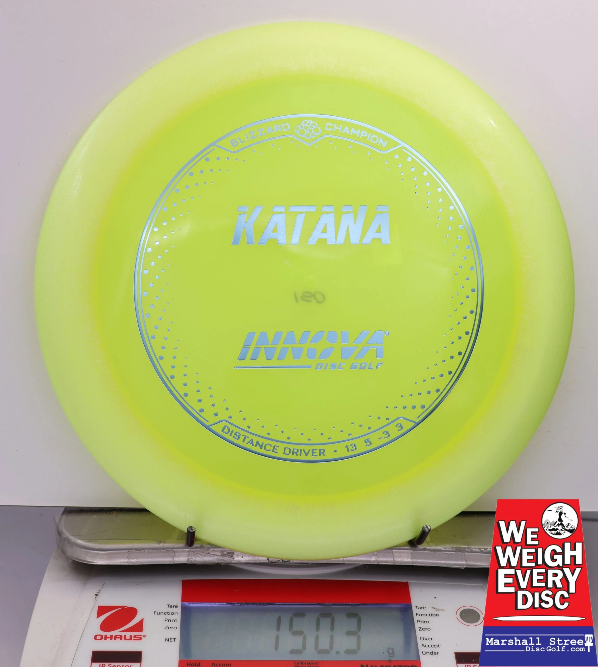 463761 Blizzard Katana - #07 Yellow, 150