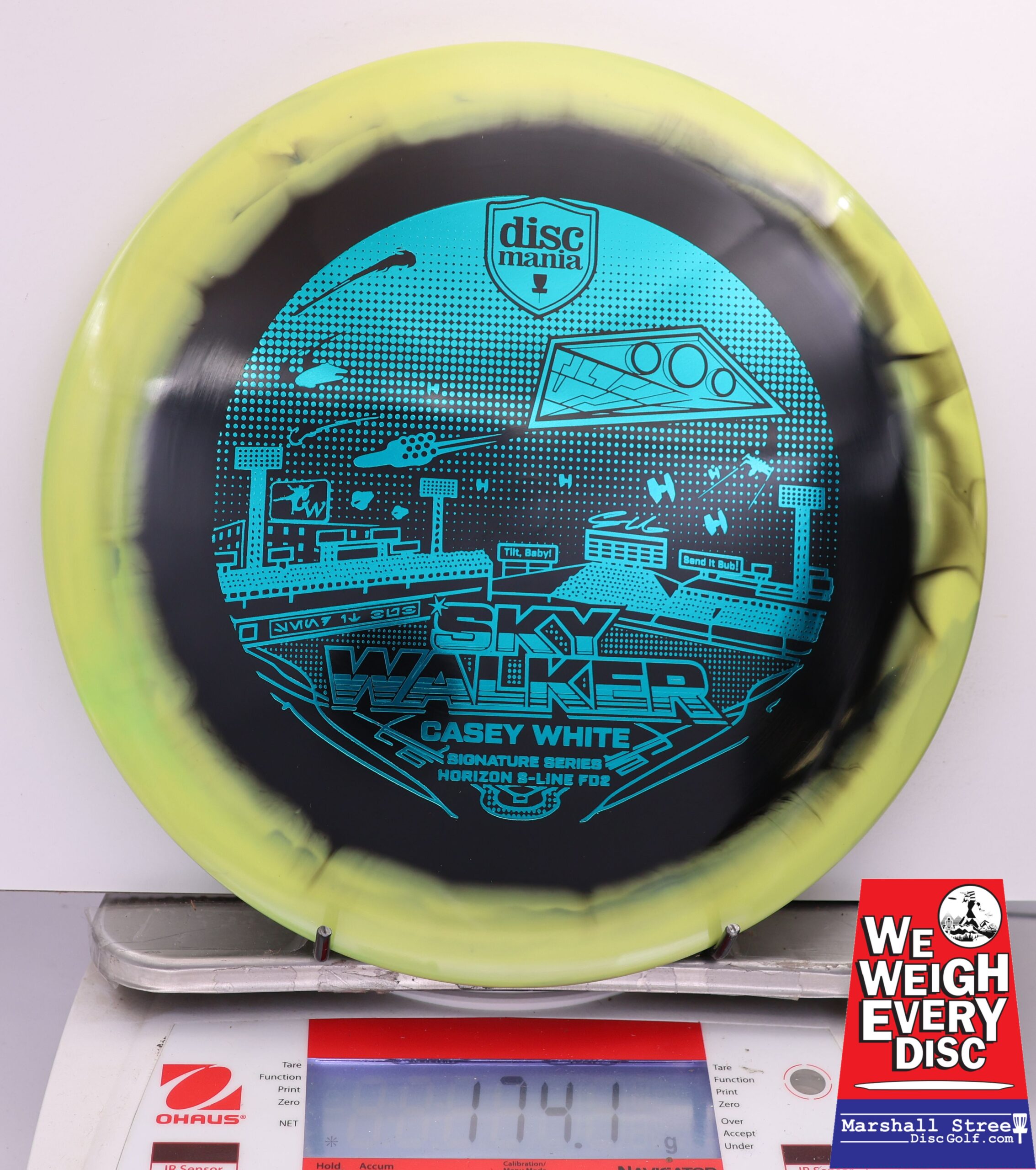 463798 Horizon S-Line FD2, Casey White 2025 Signature Series - Sky Walker 3 - #771 Yellow-Black, 174