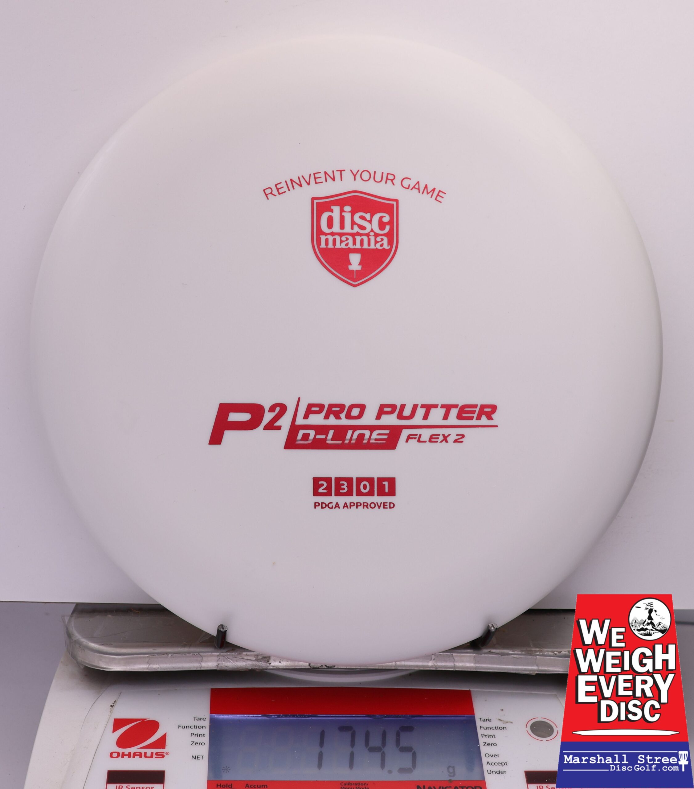 464088 D-Line P2, Flex 2 - #771 White, 175