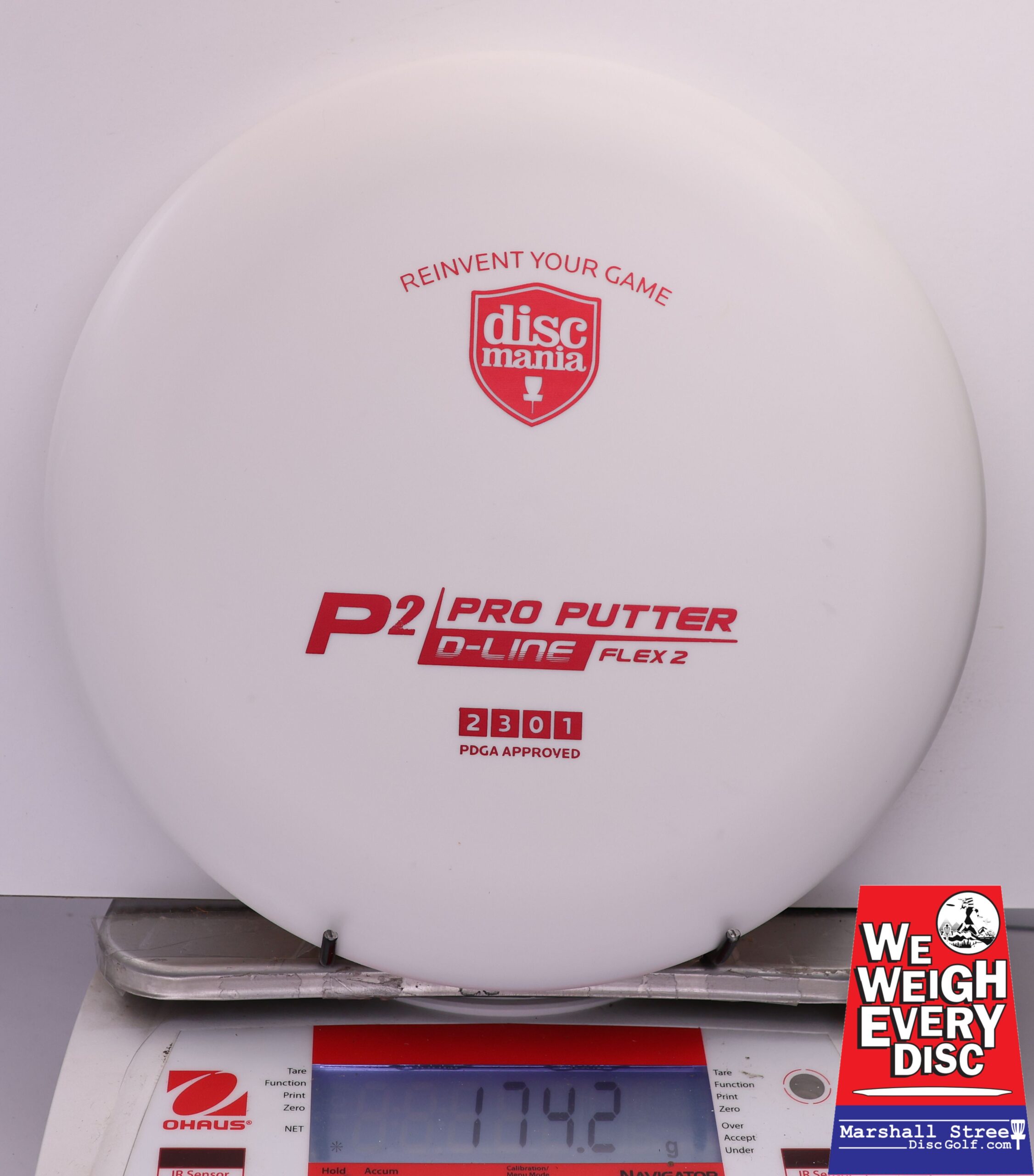 464089 D-Line P2, Flex 2 - #772 White, 174