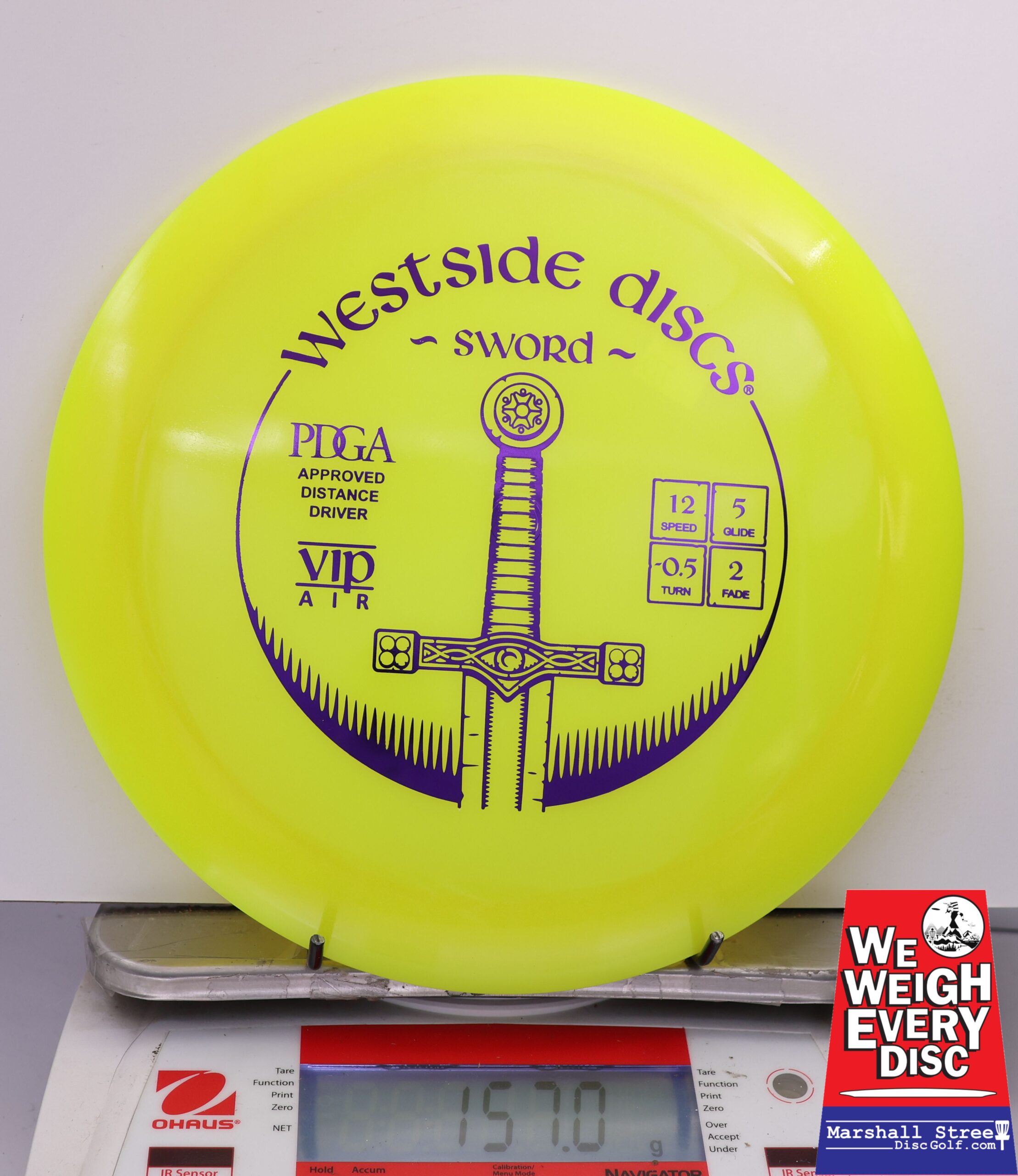 464362 VIP Air Sword - #770 Yellow, 157