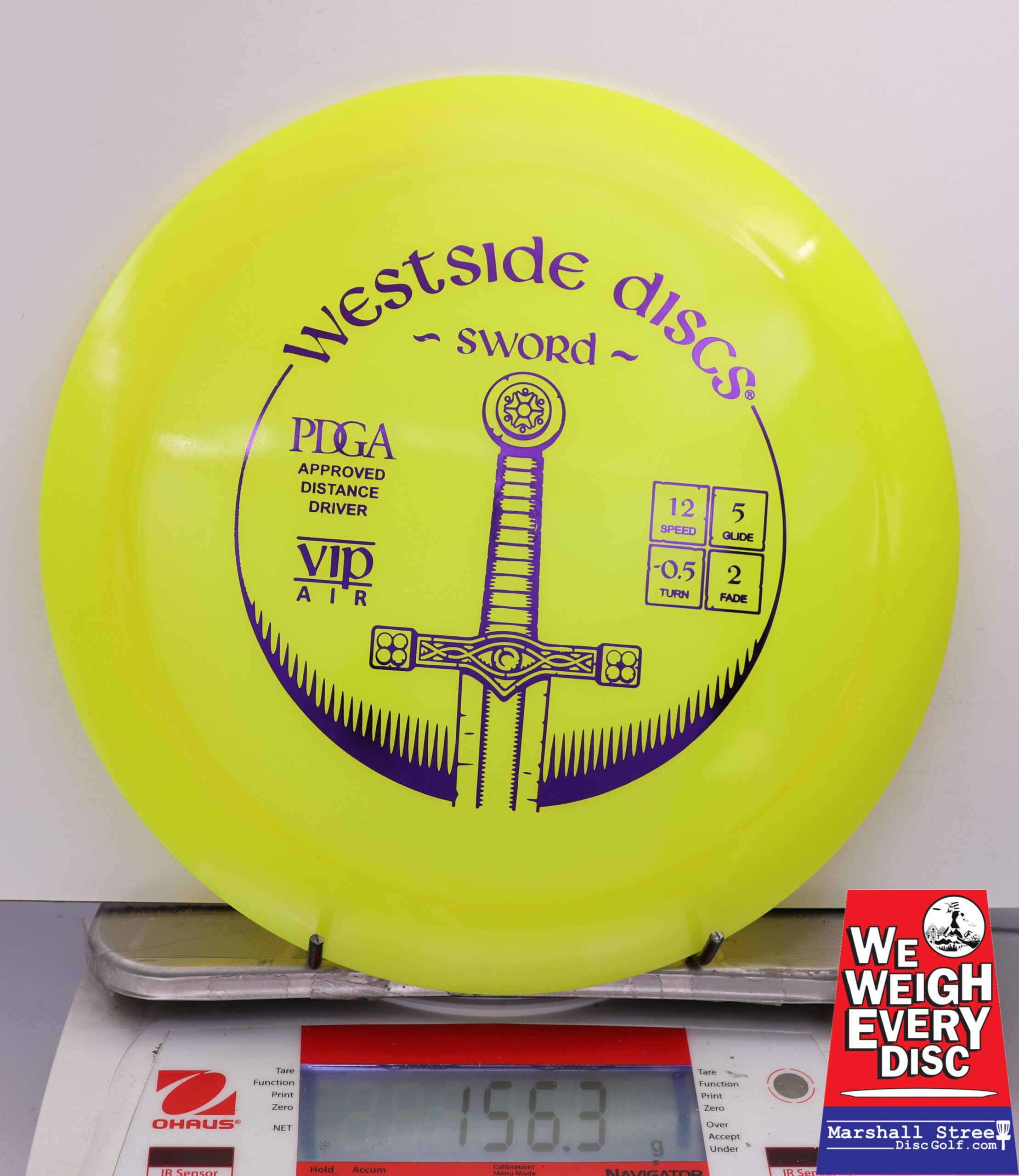 464363 VIP Air Sword - #771 Yellow, 156