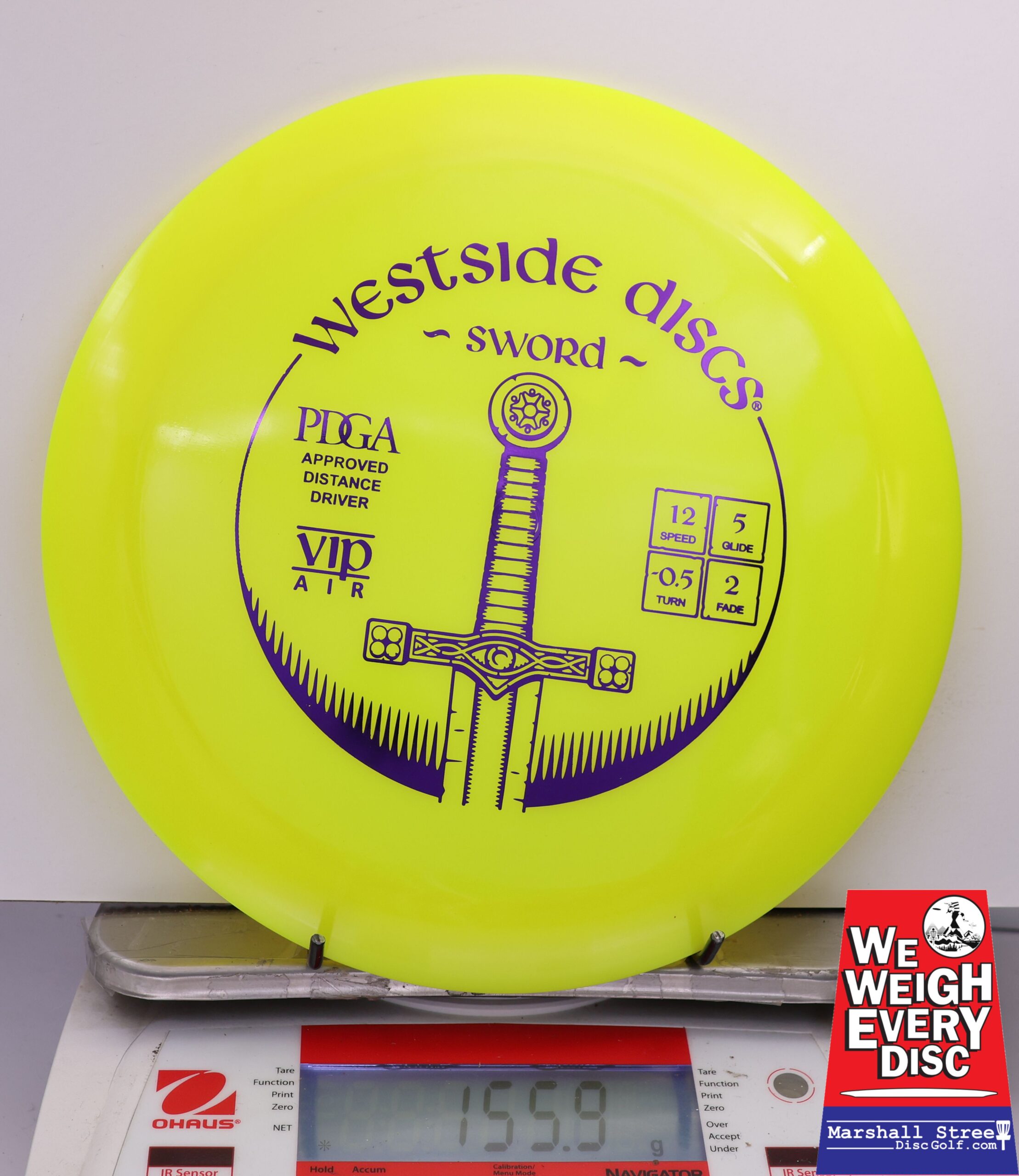 464364 VIP Air Sword - #772 Yellow, 156