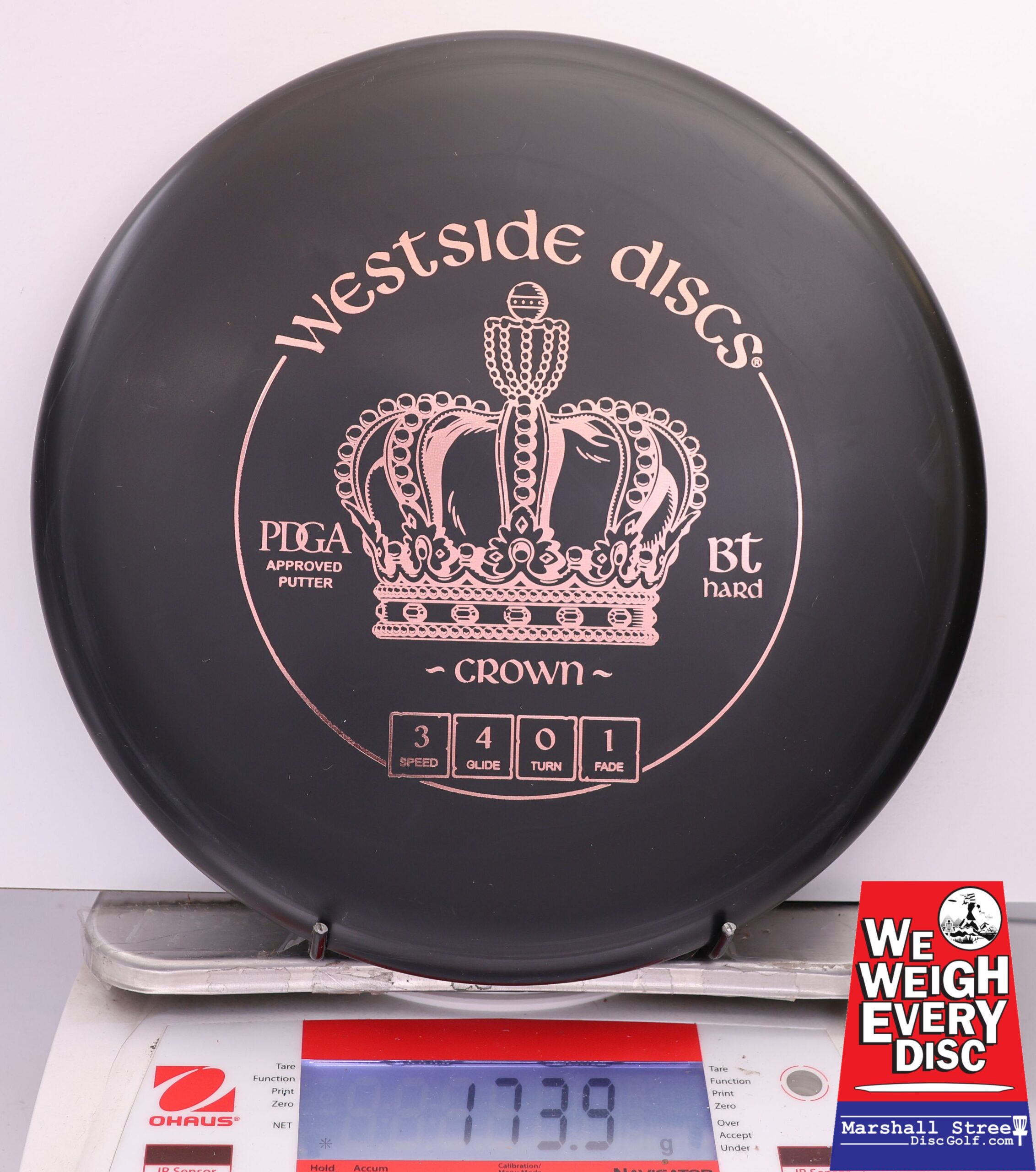 464606 Bt Hard Crown - #775 Black, 174