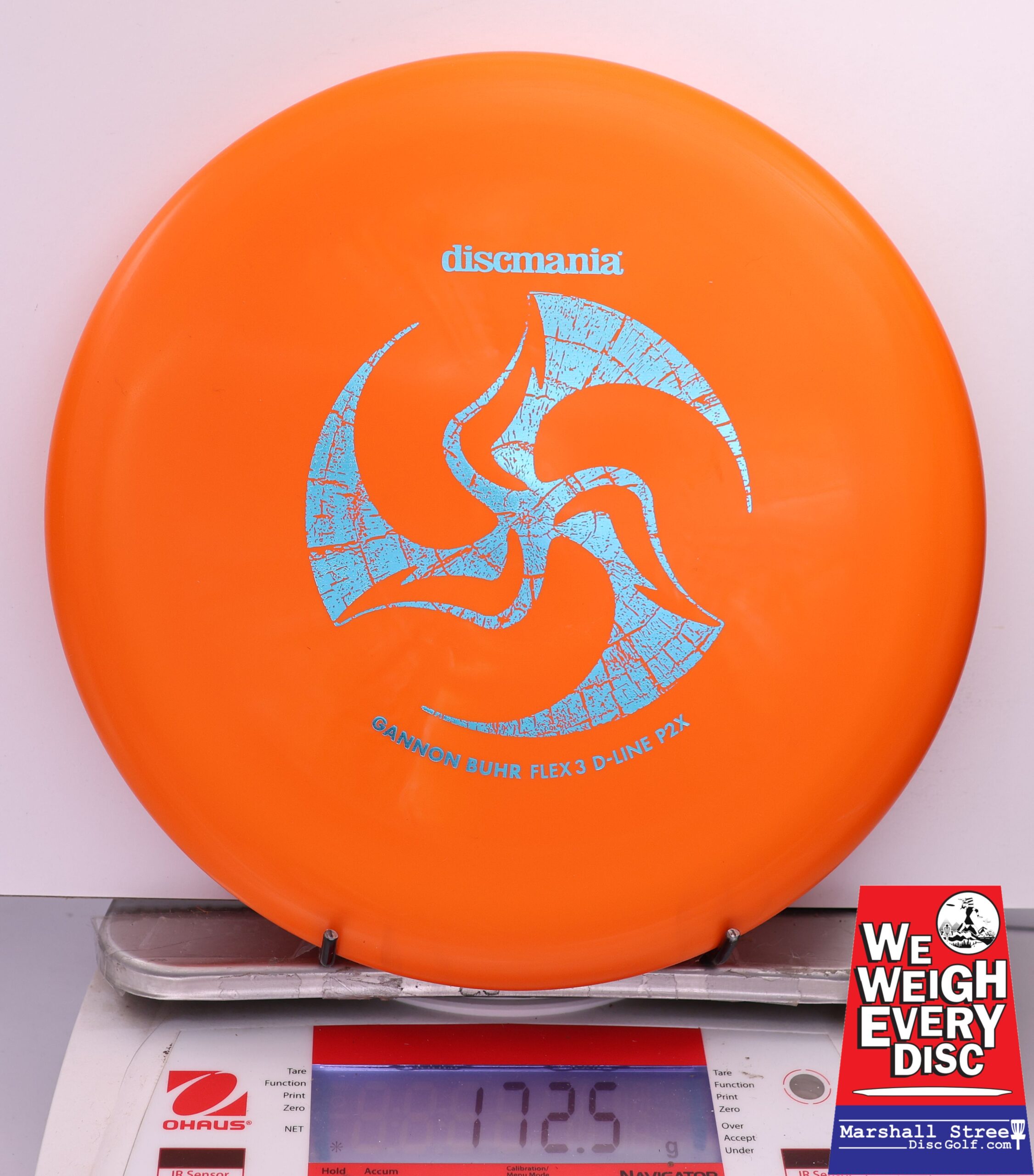 464656 D-Line P2X, Flex 3 - Huk Lab - Gannon Buhr Signature Series - #770 Orange, 173