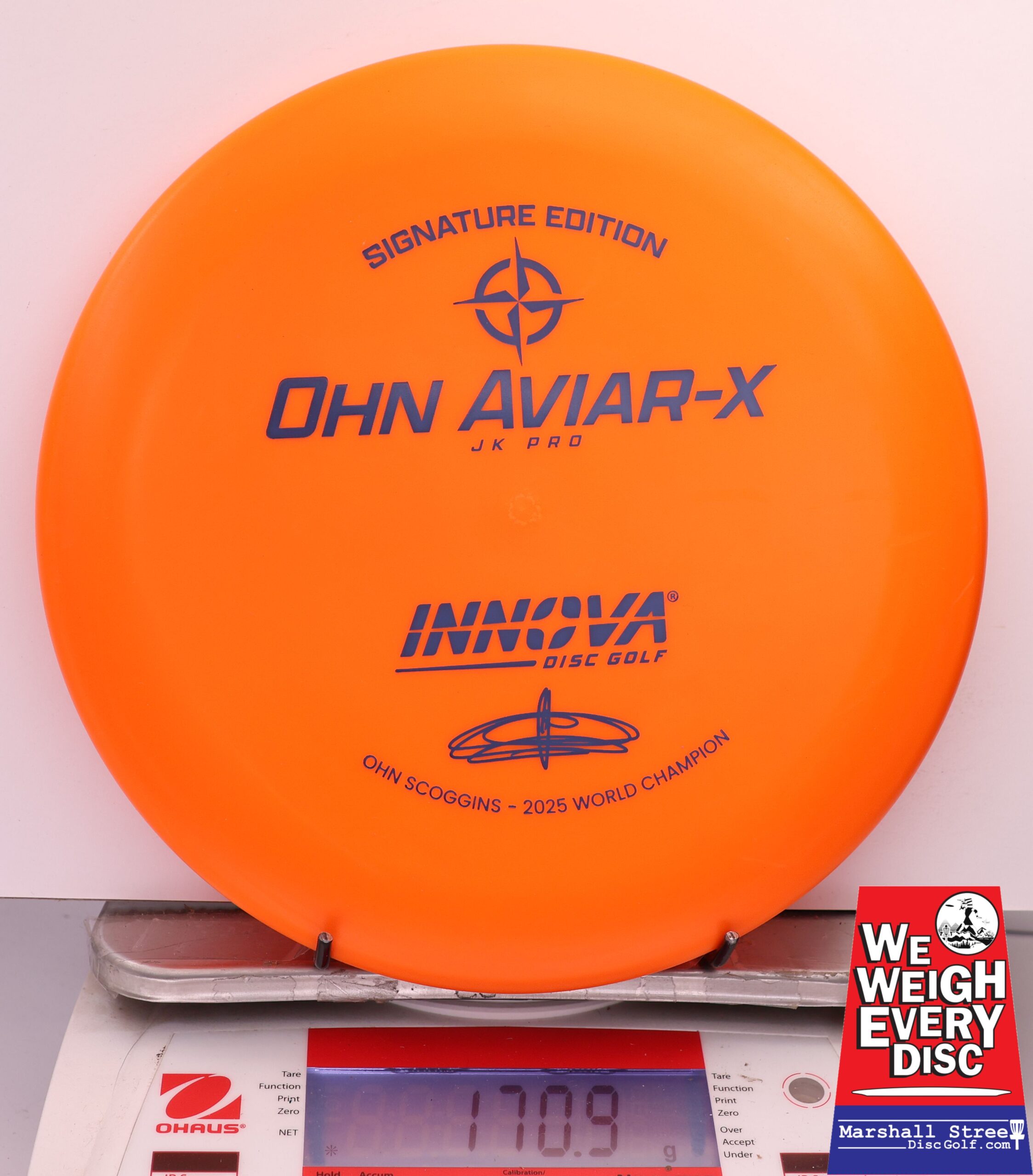 464865 JK Pro Aviar-X, Ohn Scoggins 2025 FPO World Champion - #54 Orange, 171
