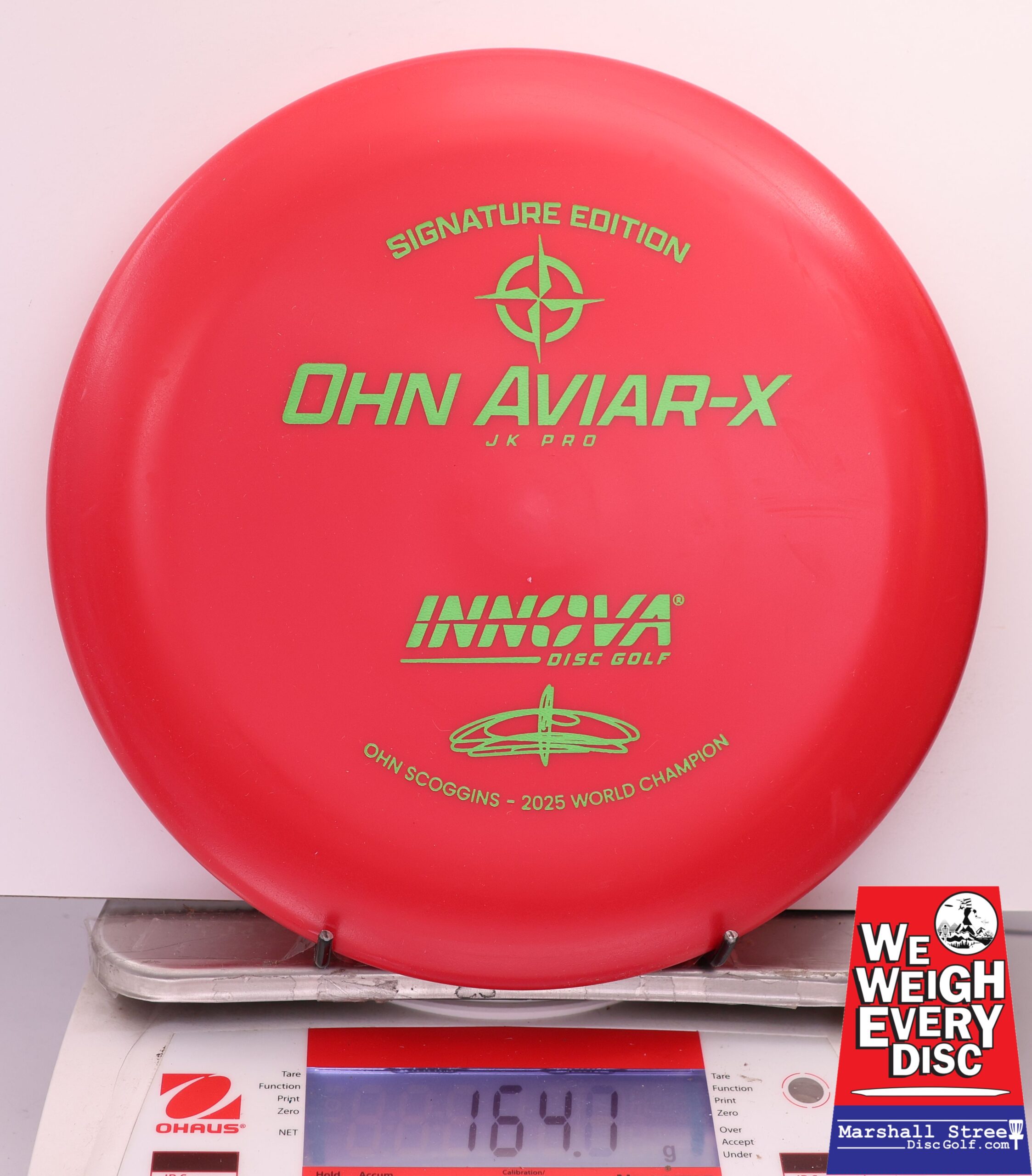 464889 JK Pro Aviar-X, Ohn Scoggins 2025 FPO World Champion - #58 Red, 164