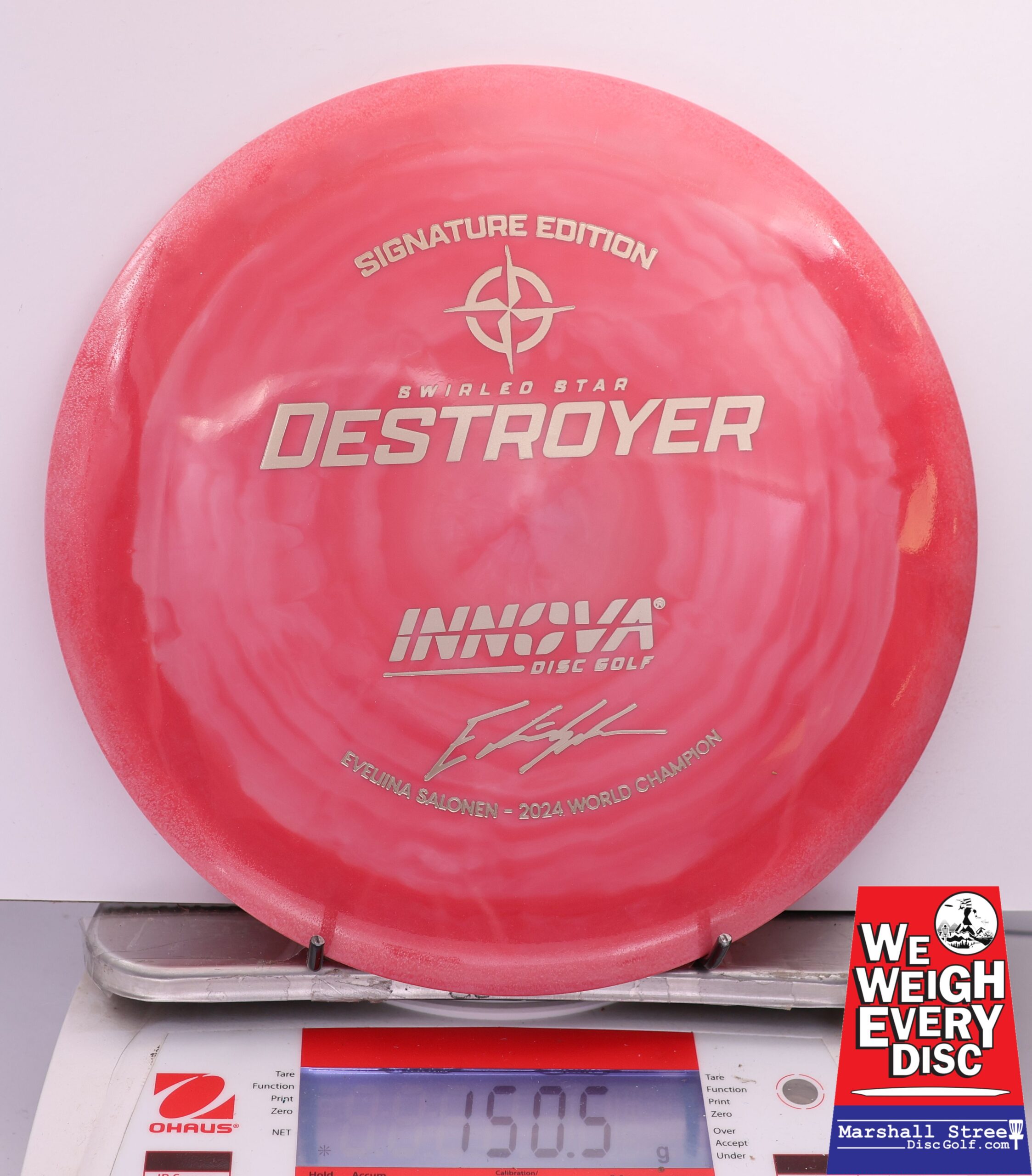 465278 Swirled Star Destroyer, Eveliina Salonen 2024 World Champion - #20 Red, 151