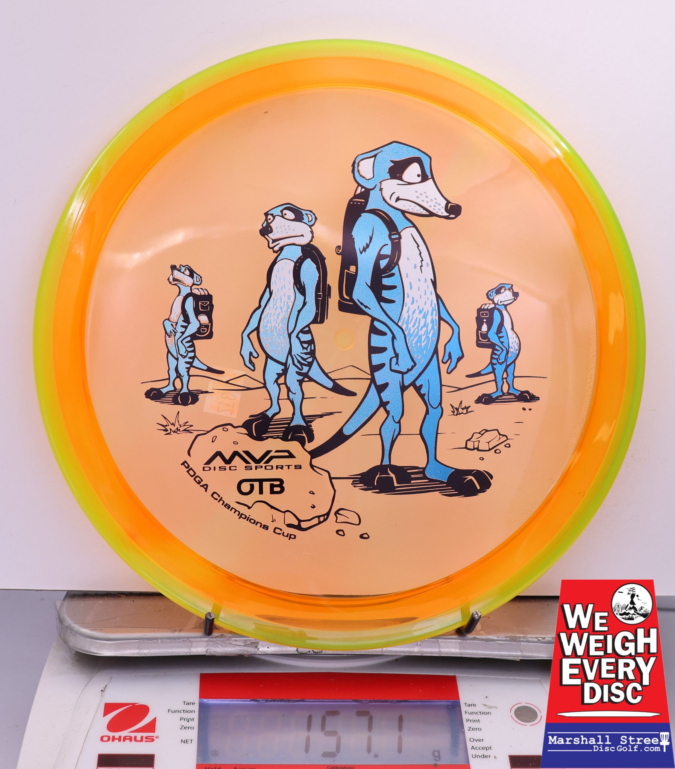 465442 Prism Proton Crave, PDGA Champions Cup 2025 - #317 Yellow-Orange, 157