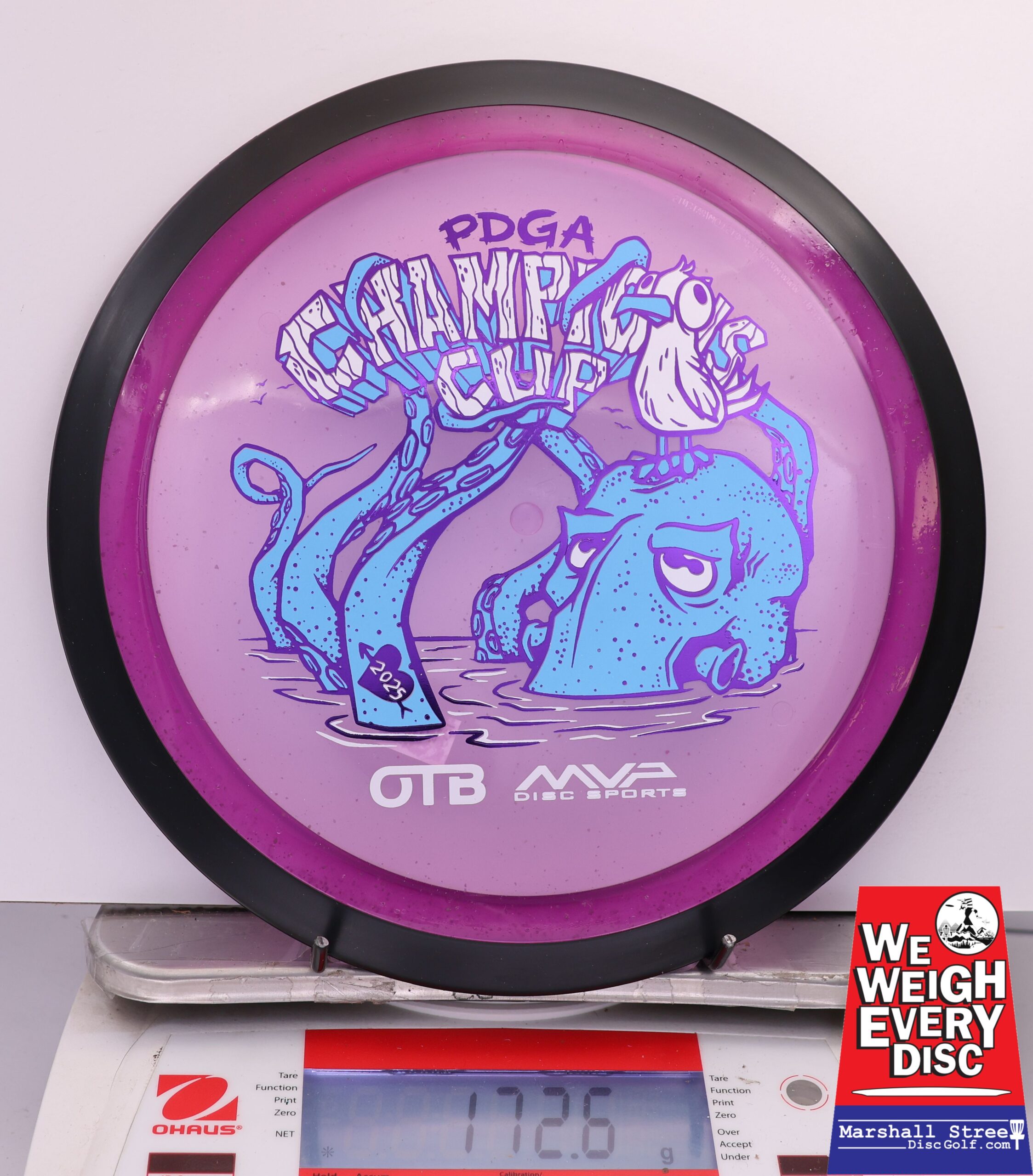 465662 Particle Glow Proton Wave, PDGA Champions Cup 2025 - #318 Purple, 173